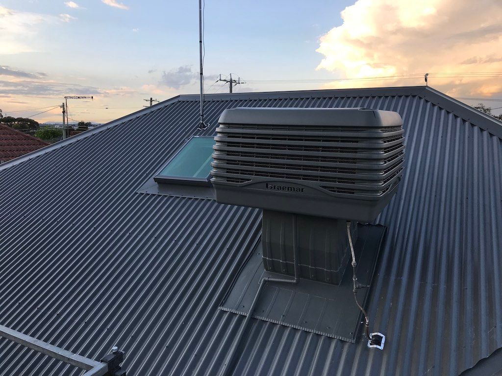 How to paint an evaporative cooling unit Bunnings community