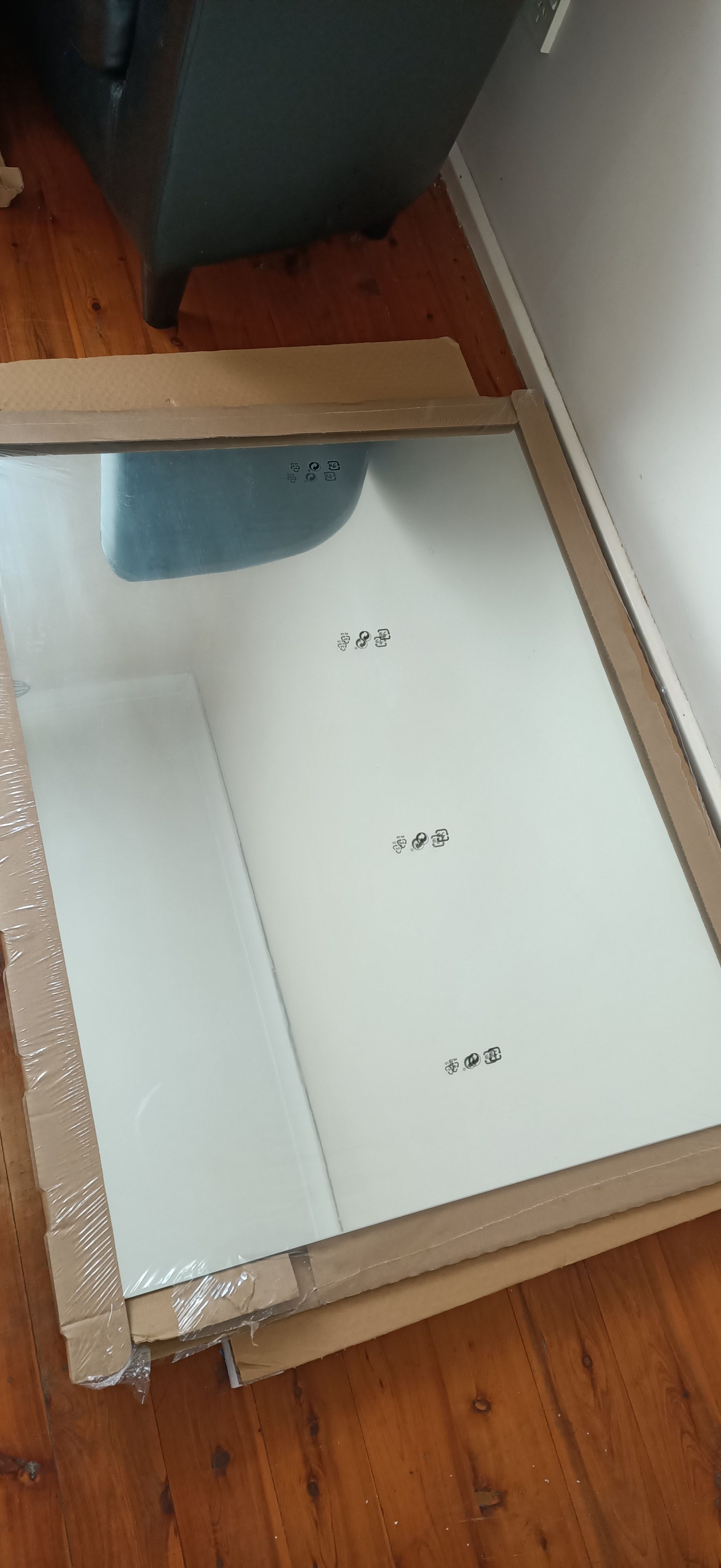 How to install bathroom wall mirror Bunnings community