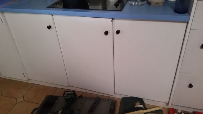 Decided to change cupboards to draws