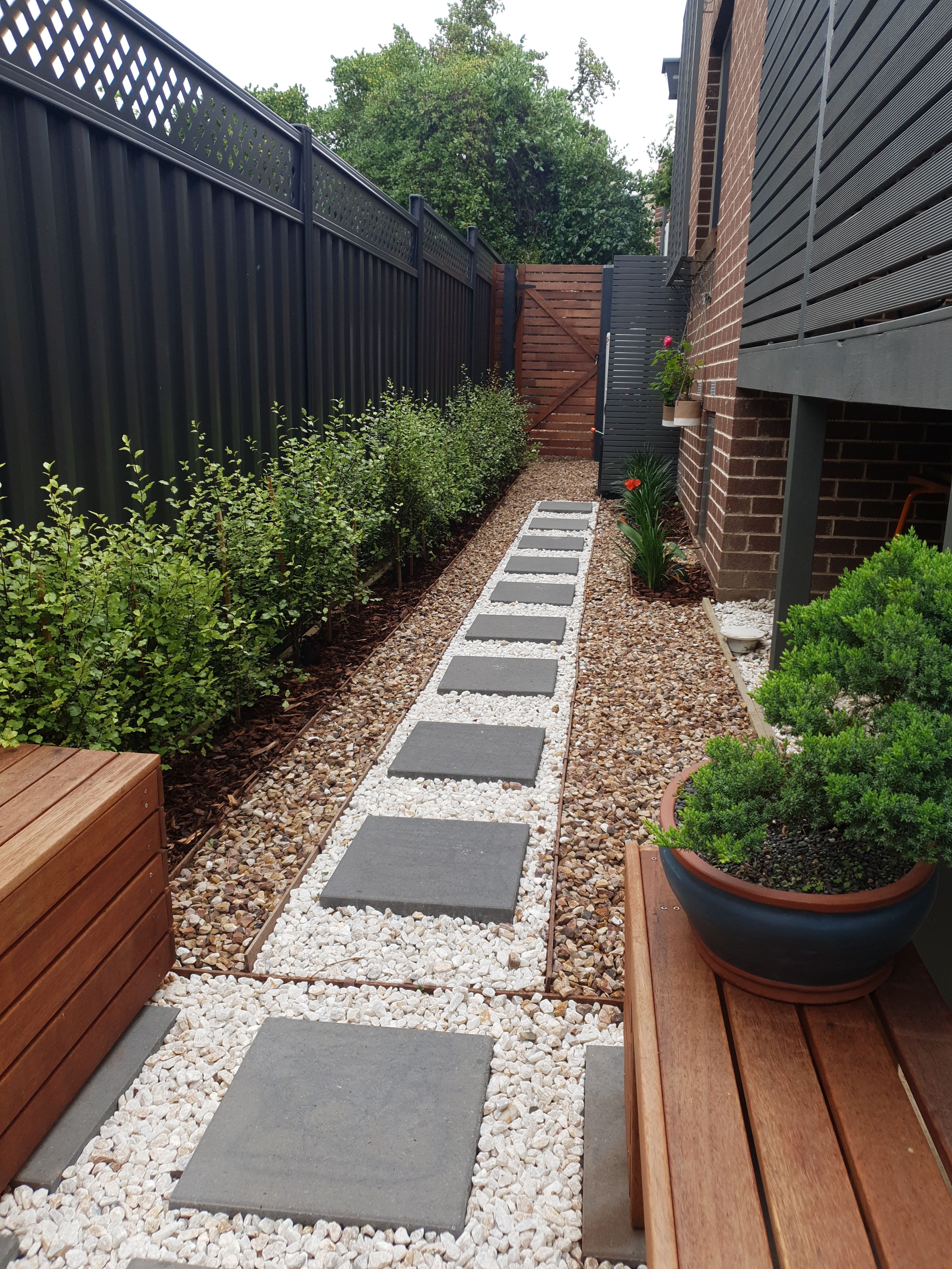 Backyard makeover Bunnings community