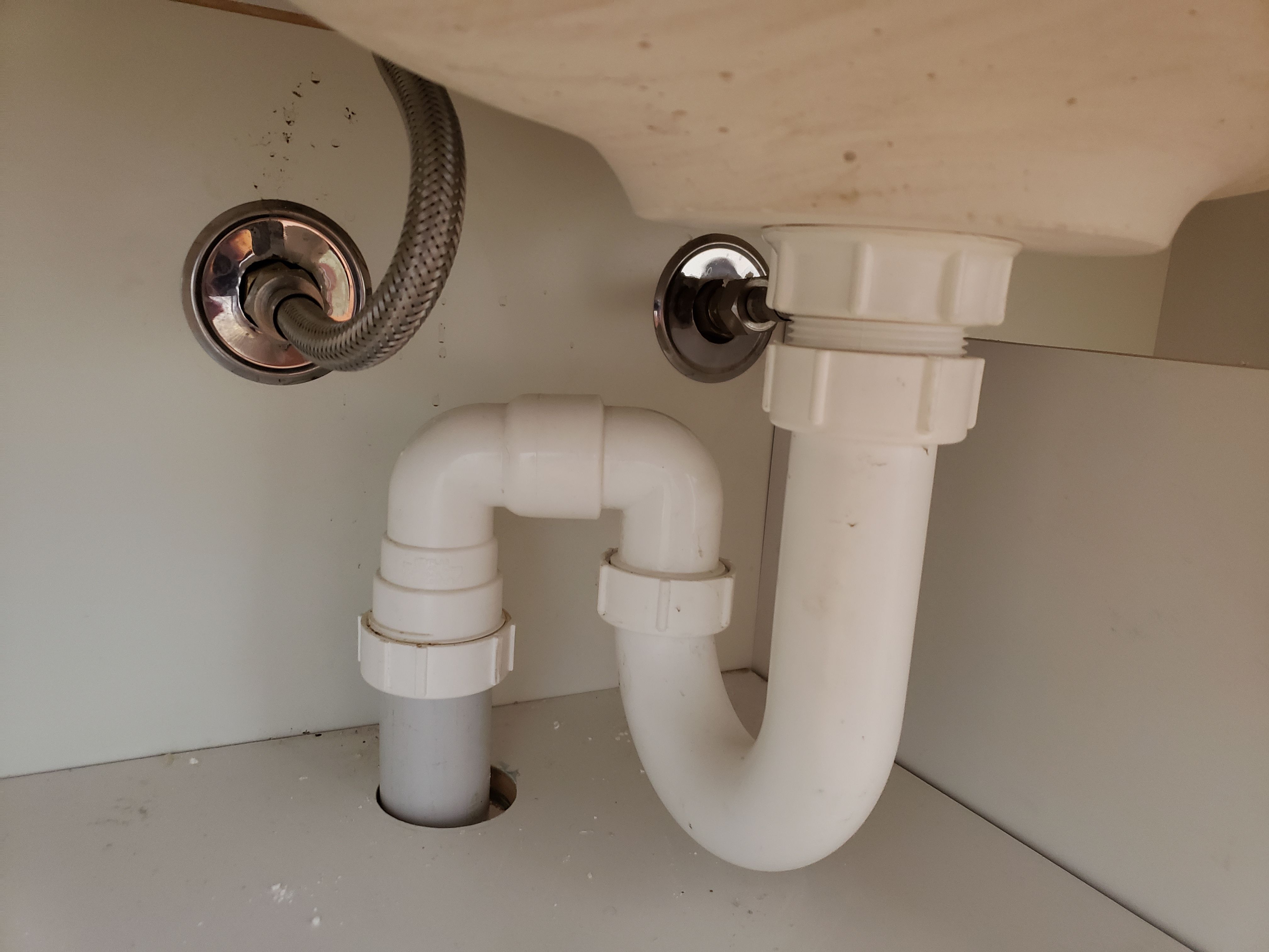 Solved Re Vanity basin waste extension?? Bunnings community