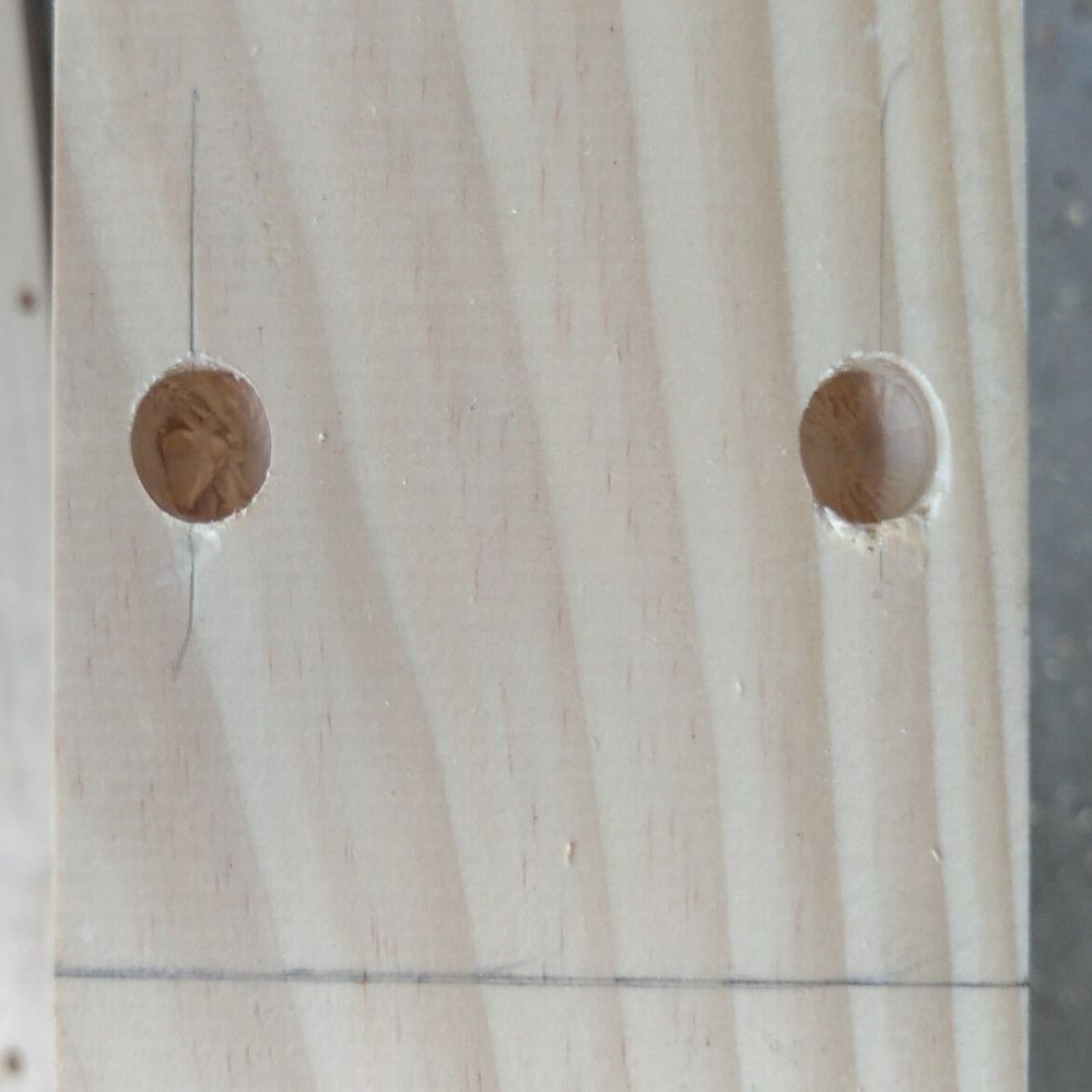 3.3 Railing holes drilled.jpg