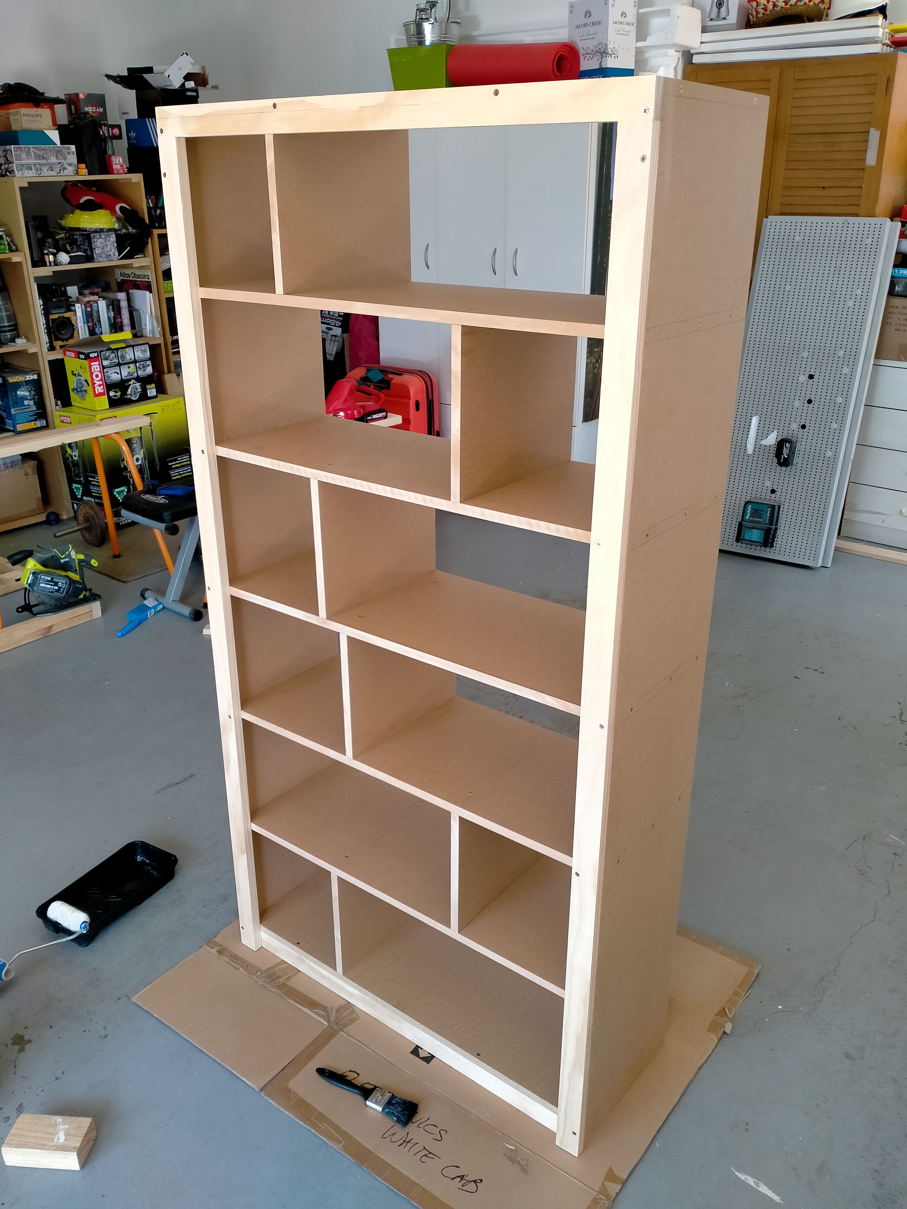 Book case/Display case with that nice of... Bunnings community