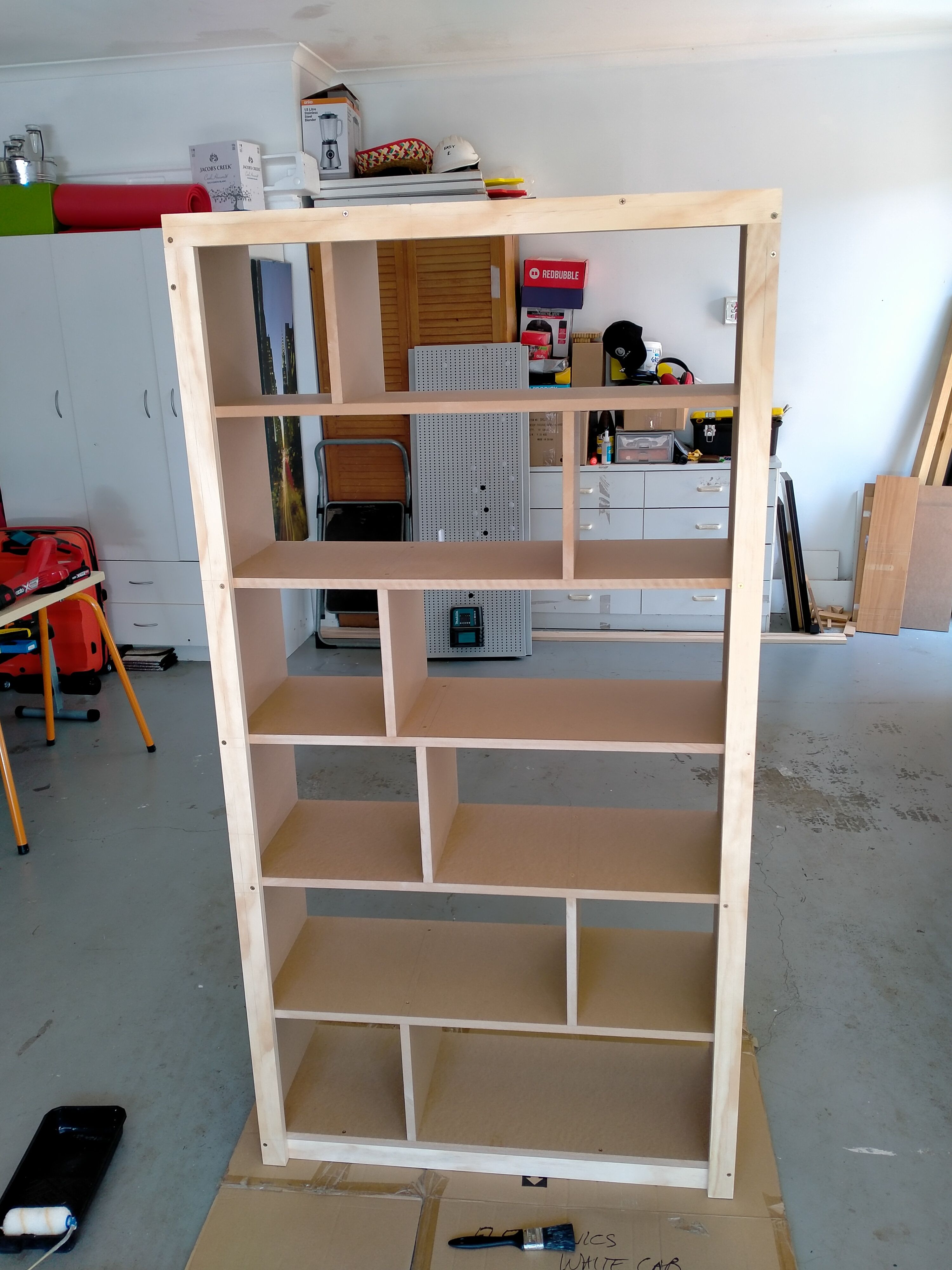Book case/Display case with that nice of... Bunnings community