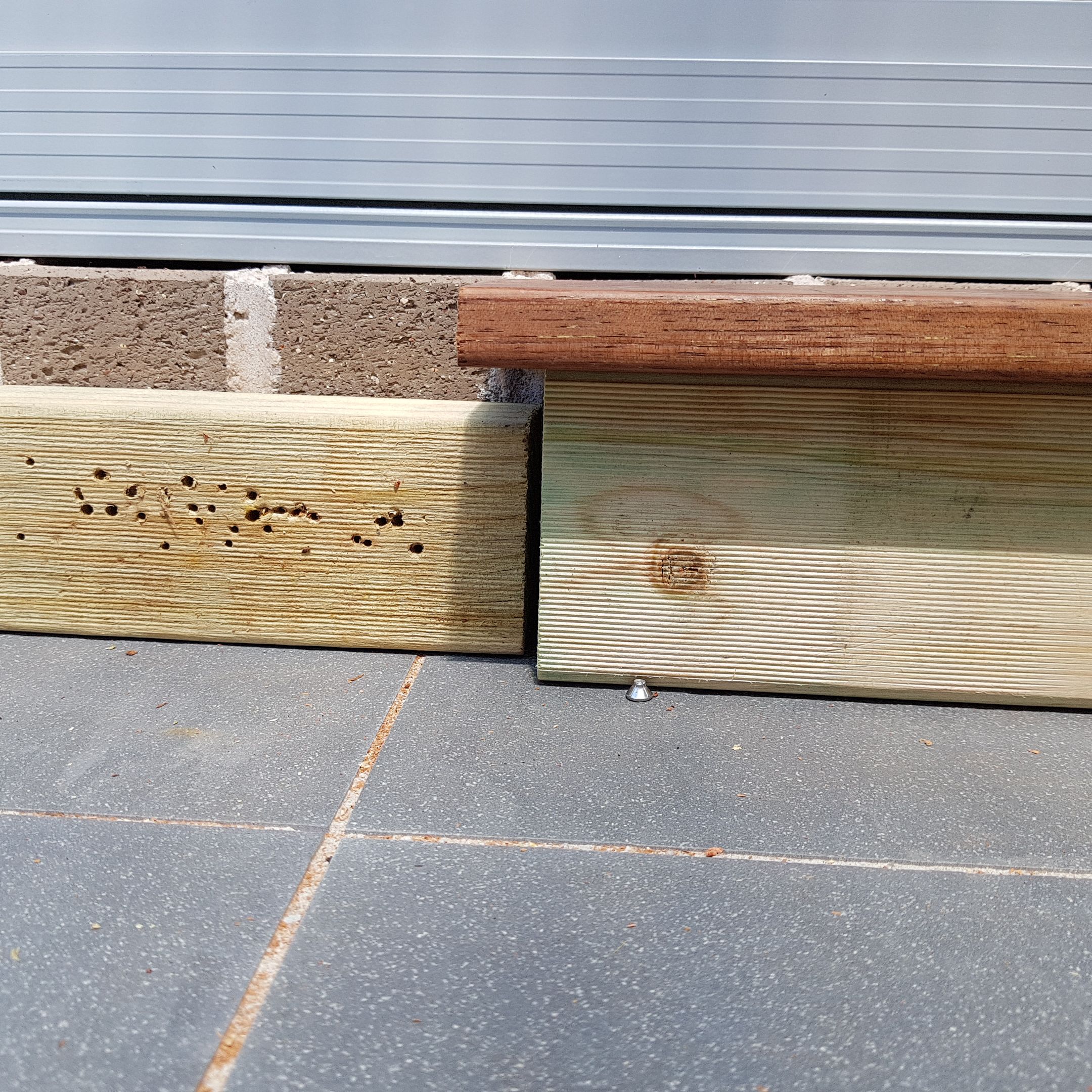 Low level composite decking Bunnings community