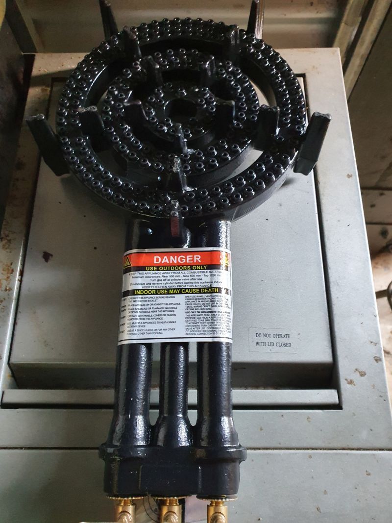 New 3ring burner for barbecue Bunnings community