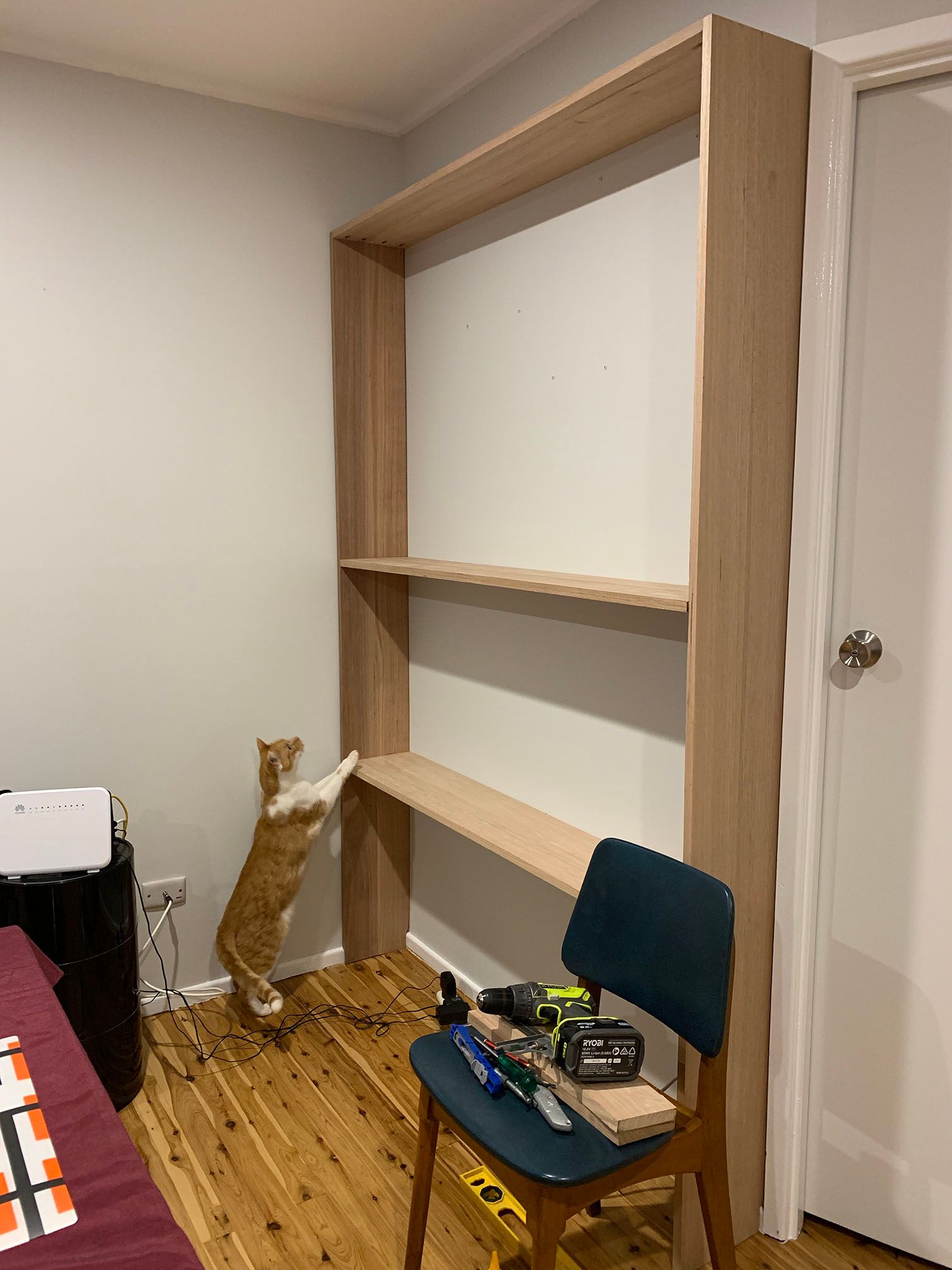 Midcentury modern shelving unit Bunnings community