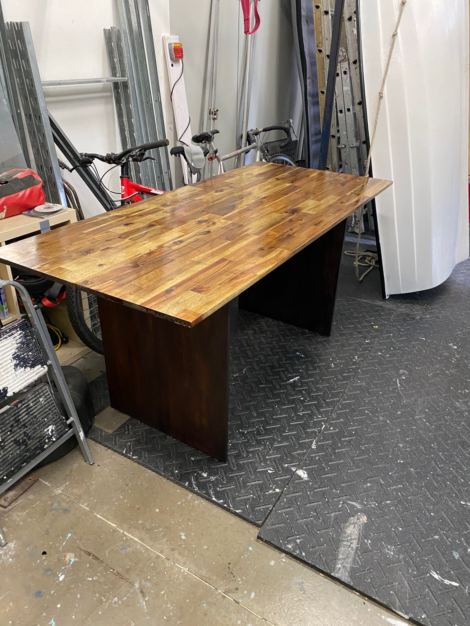 Threehour project new dining table Bunnings community