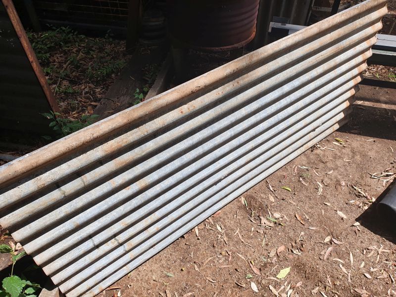 Looks like a normal corrugated iron sheet