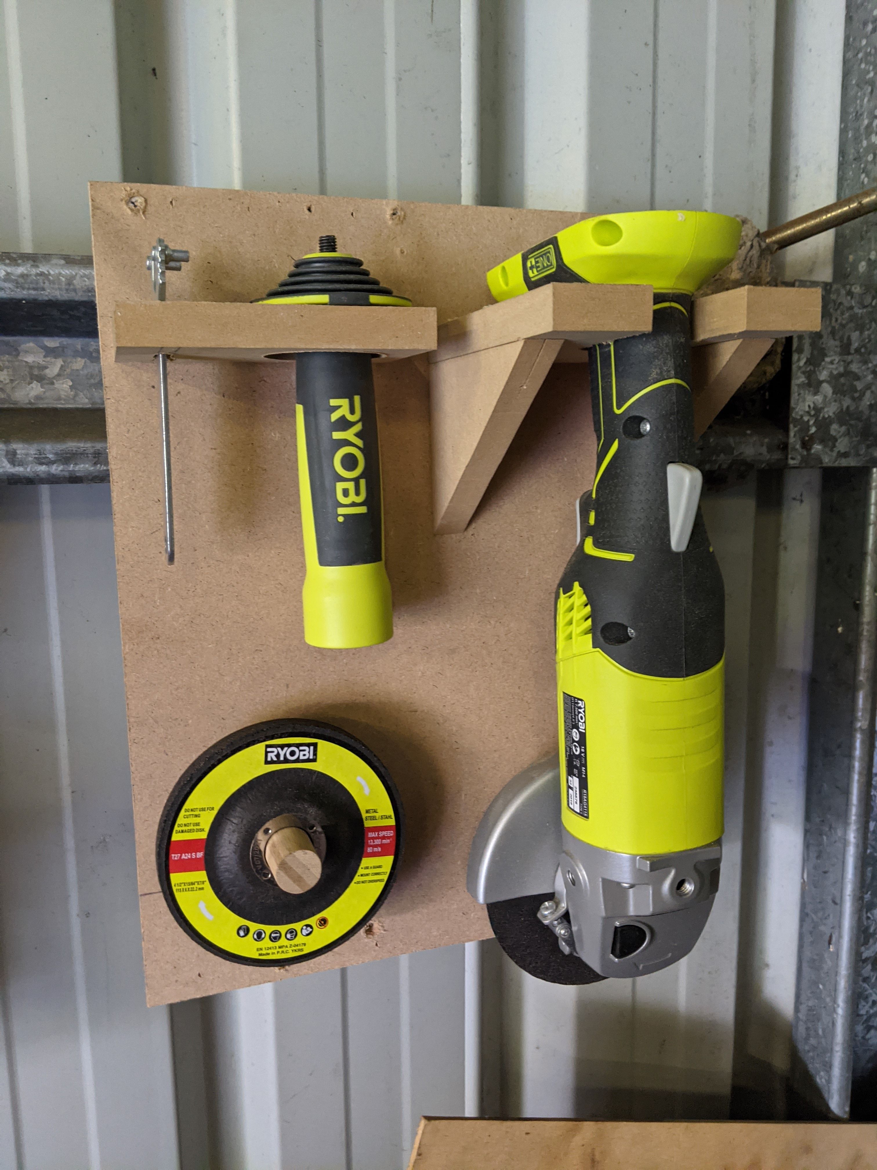Ryobi tool holders for French cleat wall Bunnings community