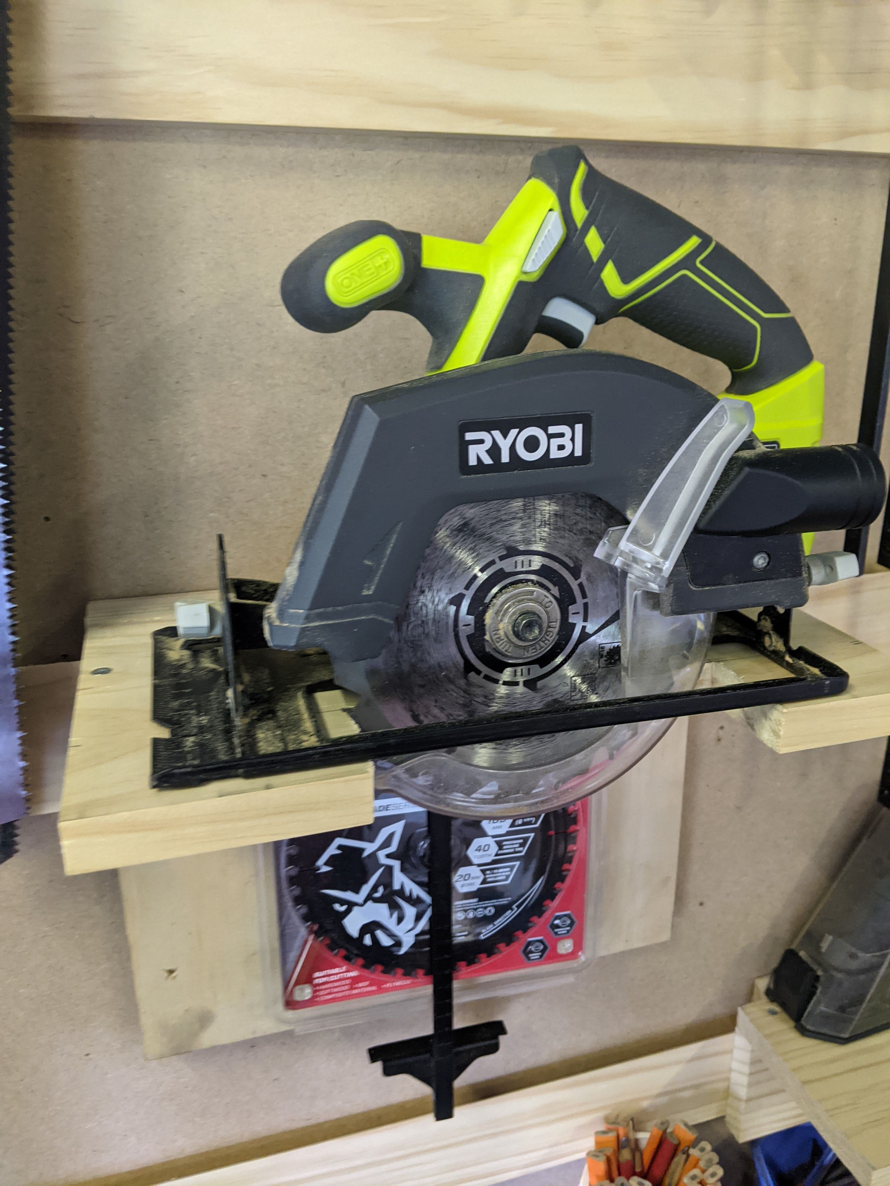 Ryobi tool holders for French cleat wall Bunnings community