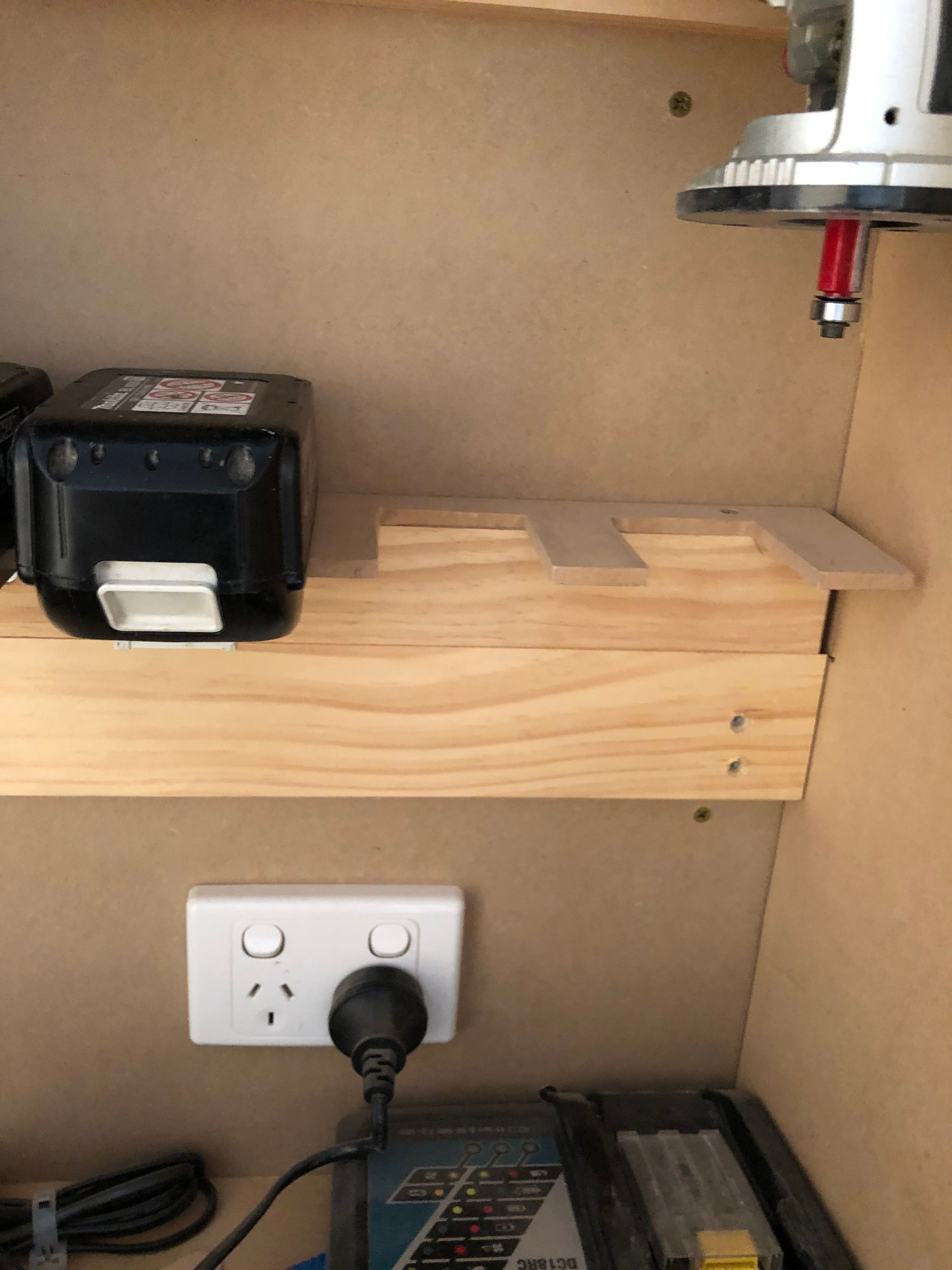 Ryobi tool holders for French cleat wall Bunnings community