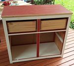 Made one drawer into two