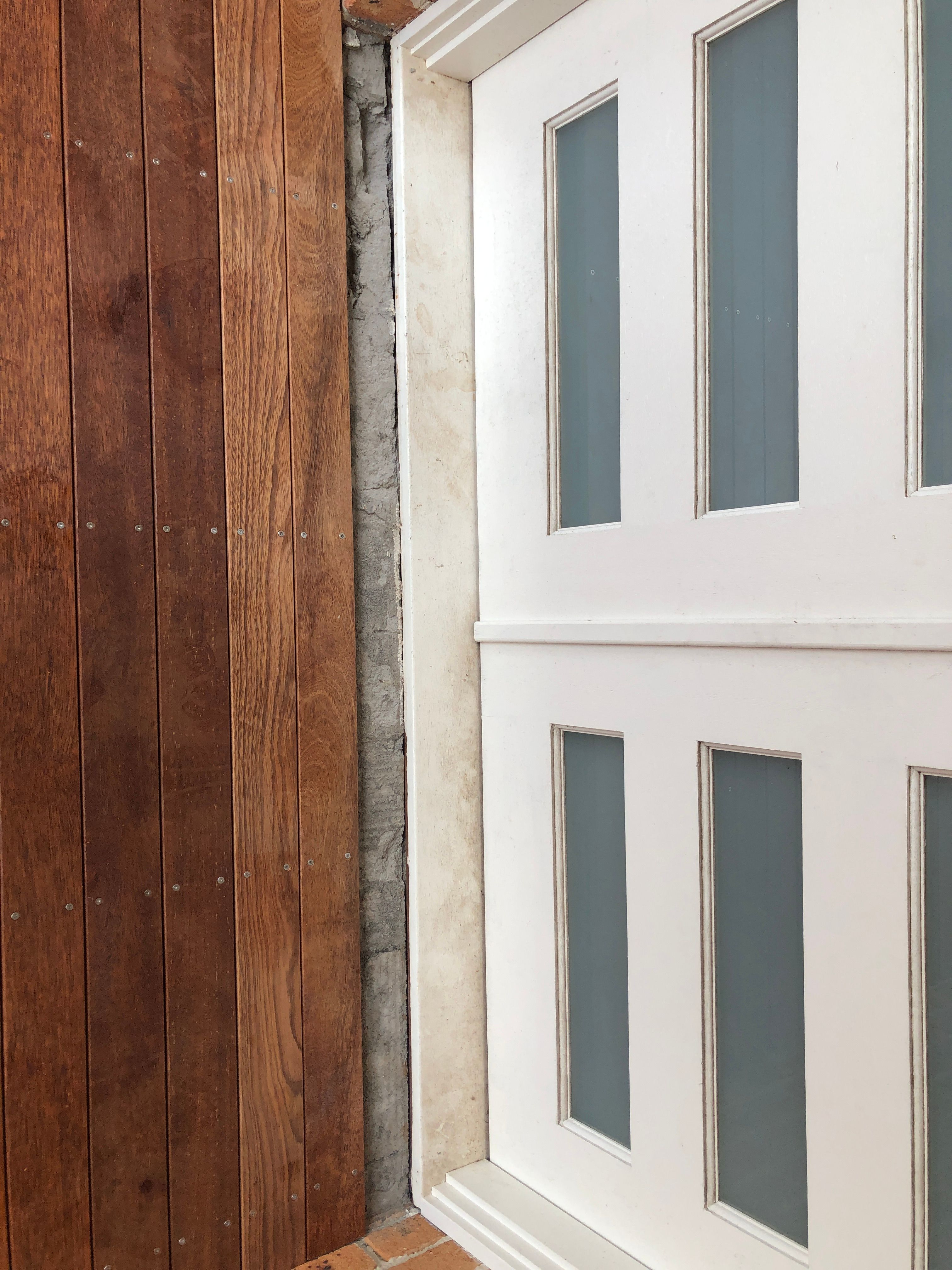 How to finish off deck at front door? Bunnings community