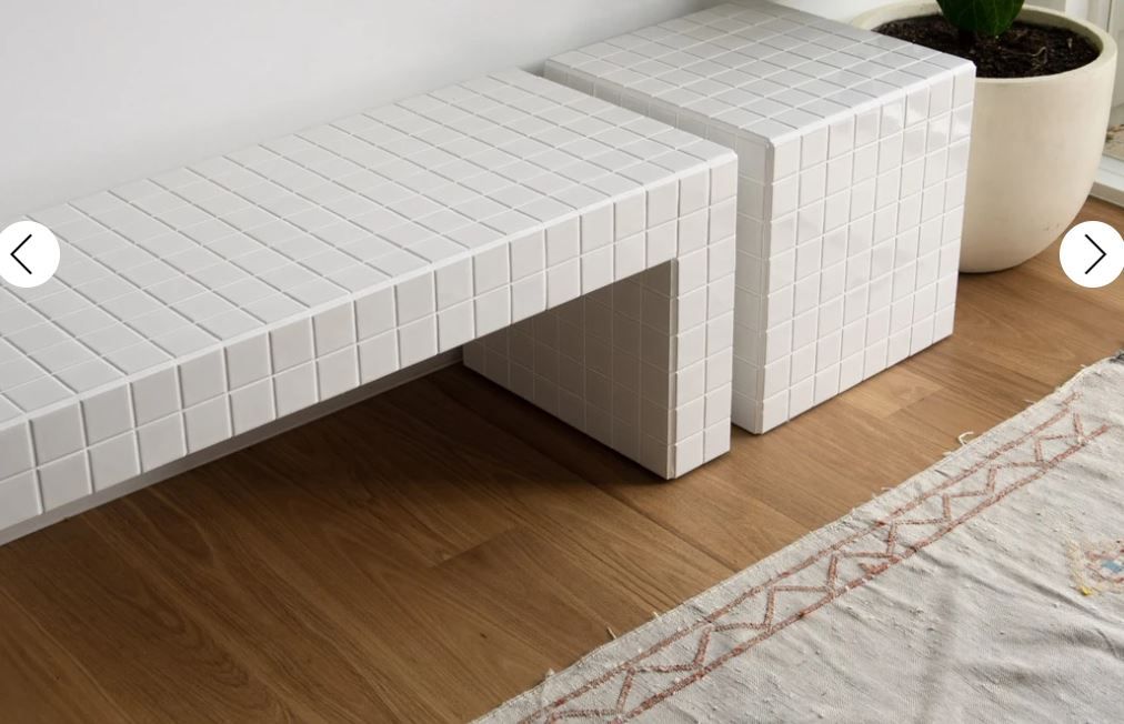 DIY tiled desk Bunnings community