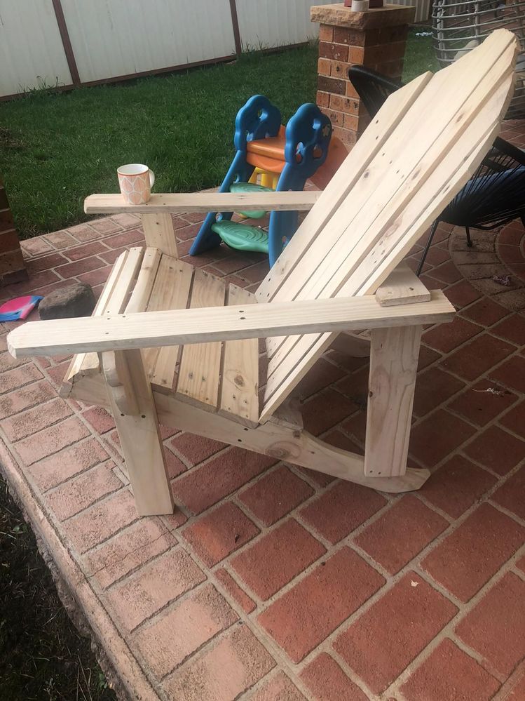 Outdoor Chair From Pallet Wood, Wooden Deck Chair Bunnings