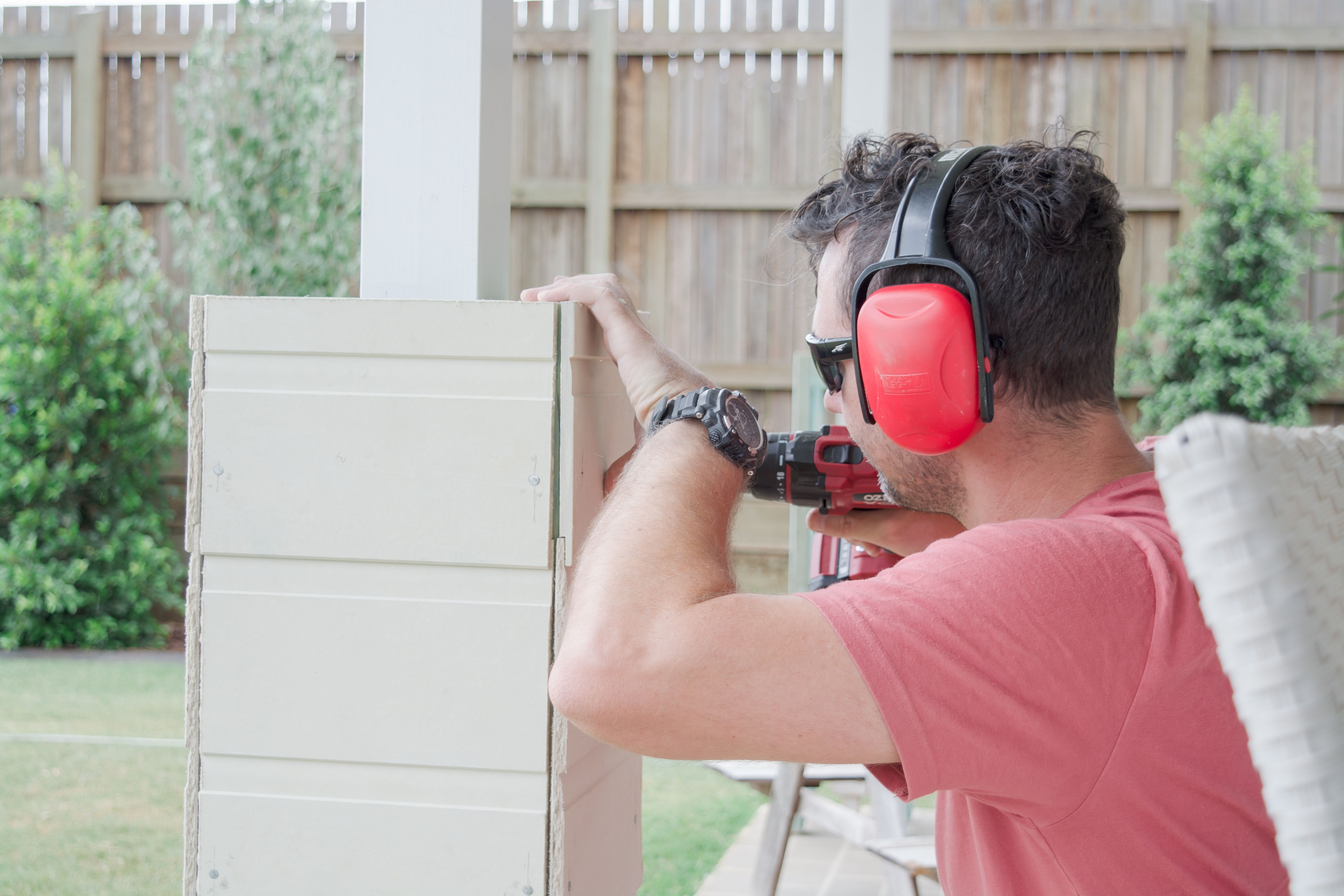 Hamptons verandah posts Bunnings community