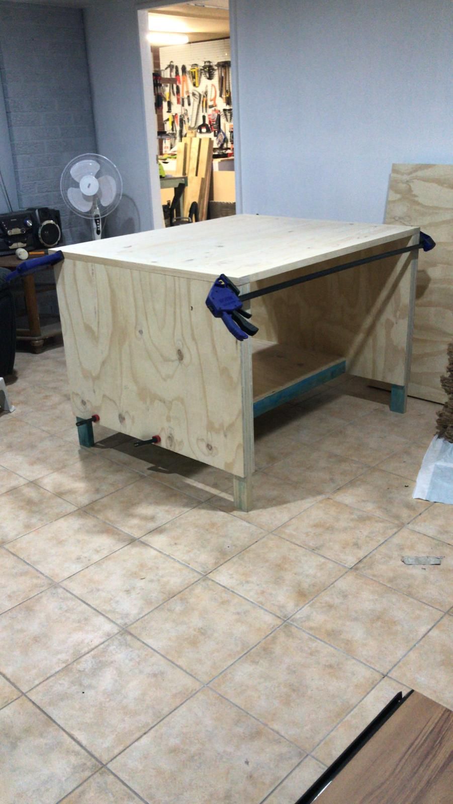 Island bench for my son's apartment Bunnings community