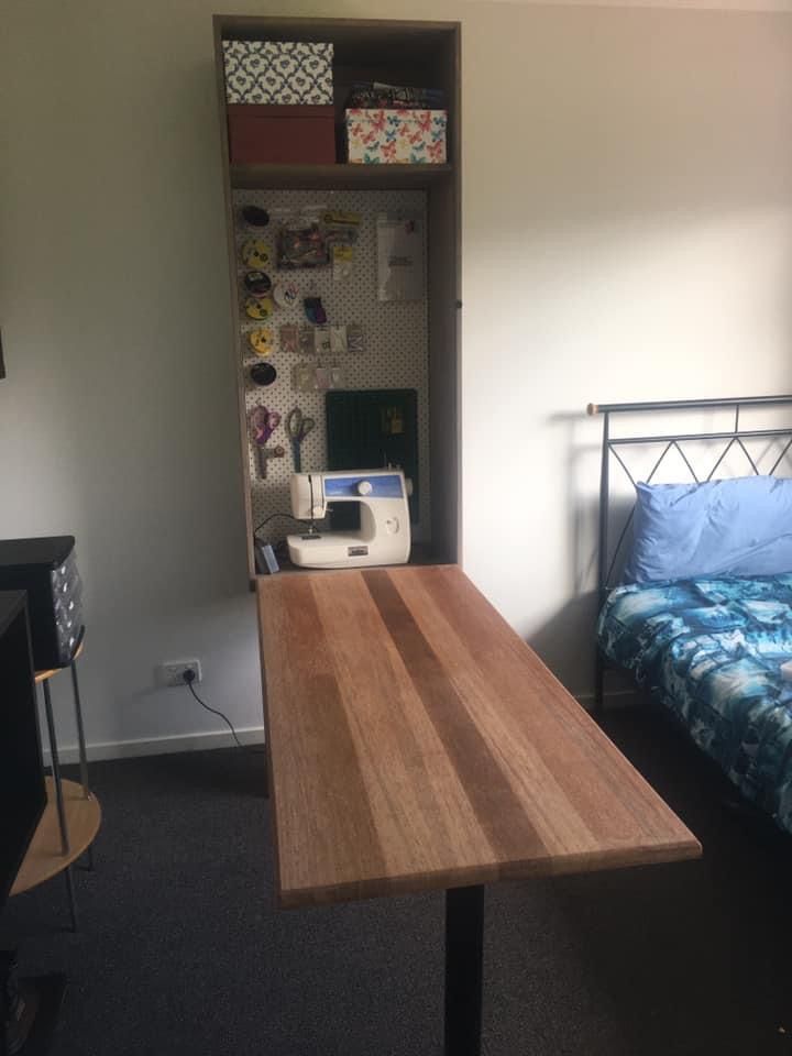 Dropdown sewing table Bunnings community