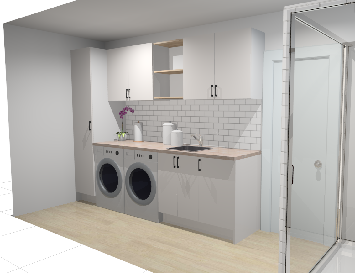 How to design laundry and shower room? Bunnings community