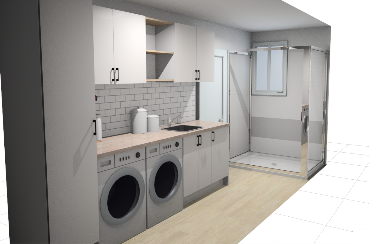 How to design laundry and shower room? Bunnings community
