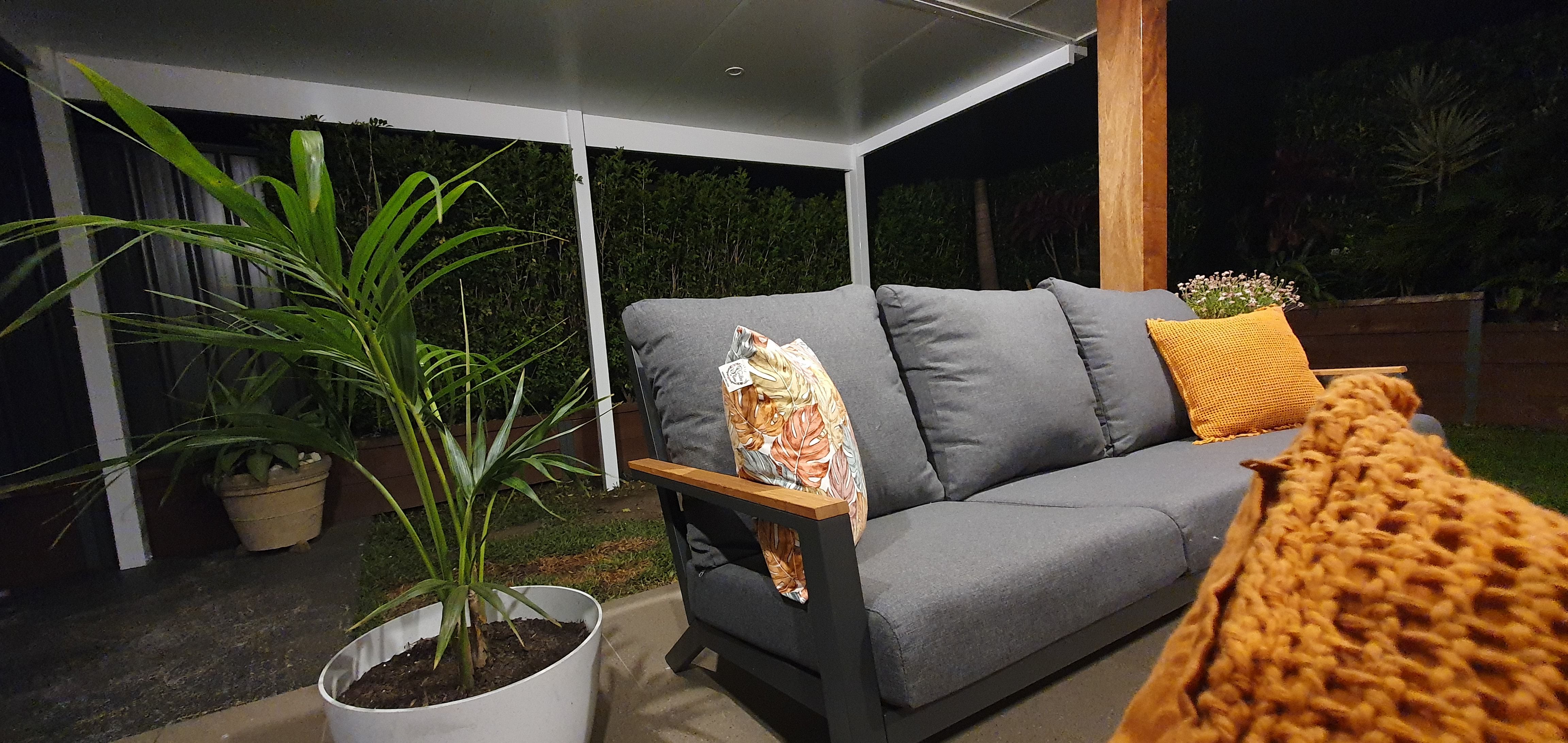 Outdoor kitchen project (deck and awning... Bunnings community