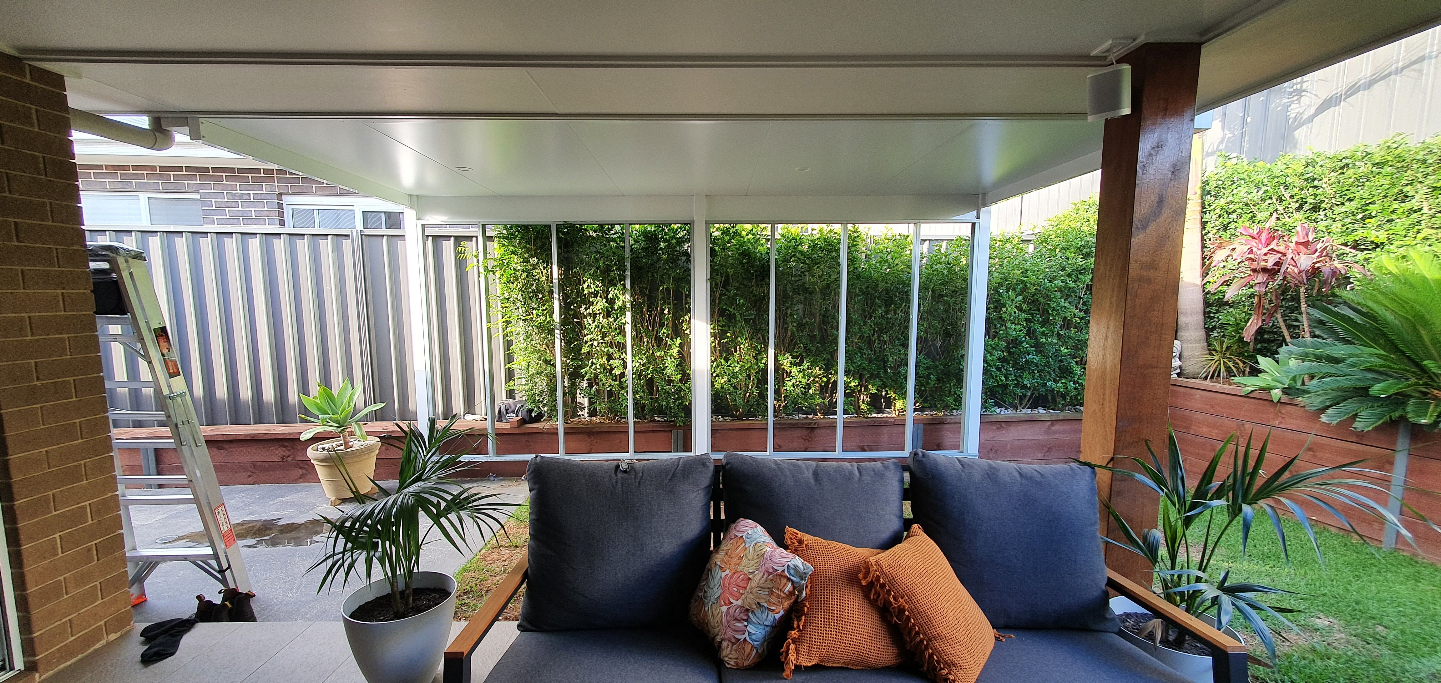 Outdoor kitchen project (deck and awning... Bunnings community