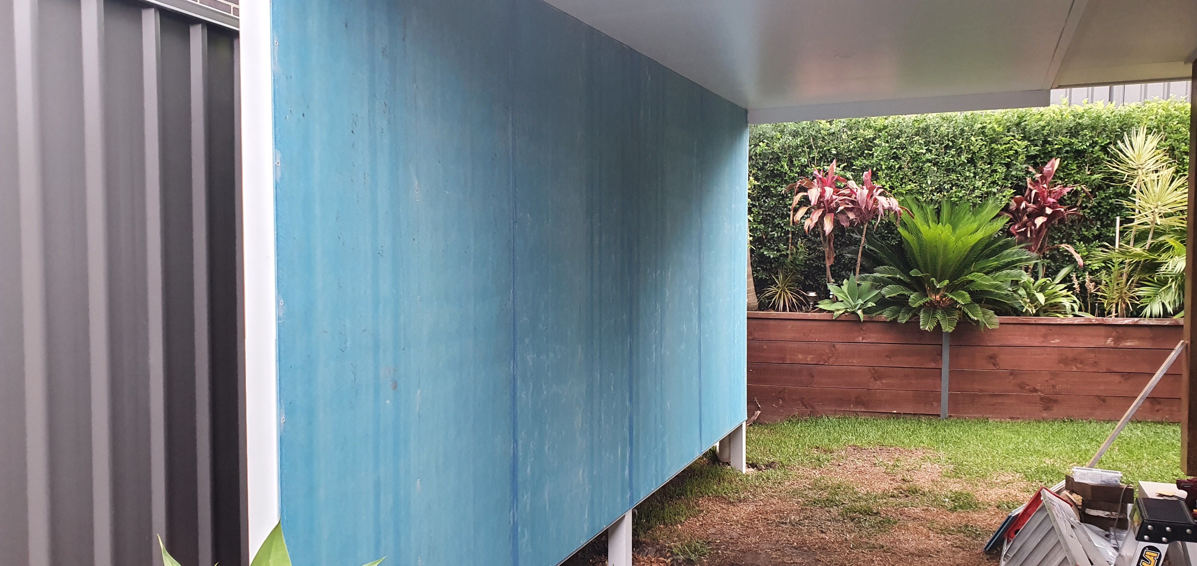 Alfresco extension with outdoor kitchen Bunnings community