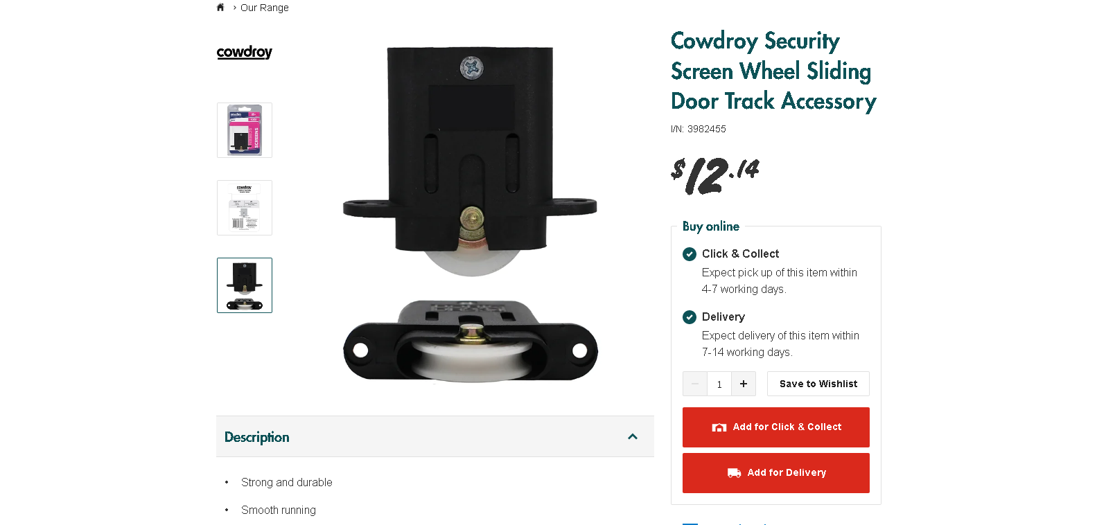Solved Flyscreen door roller replacement Bunnings community