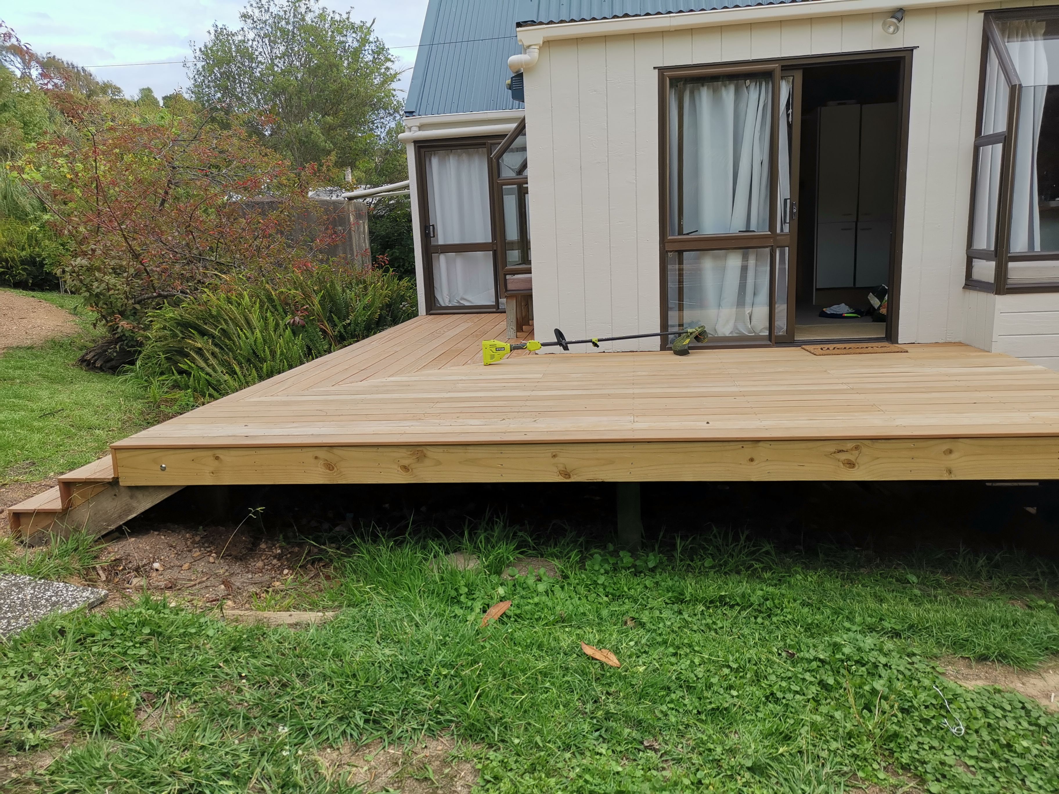 New Deck Staining Bunnings community
