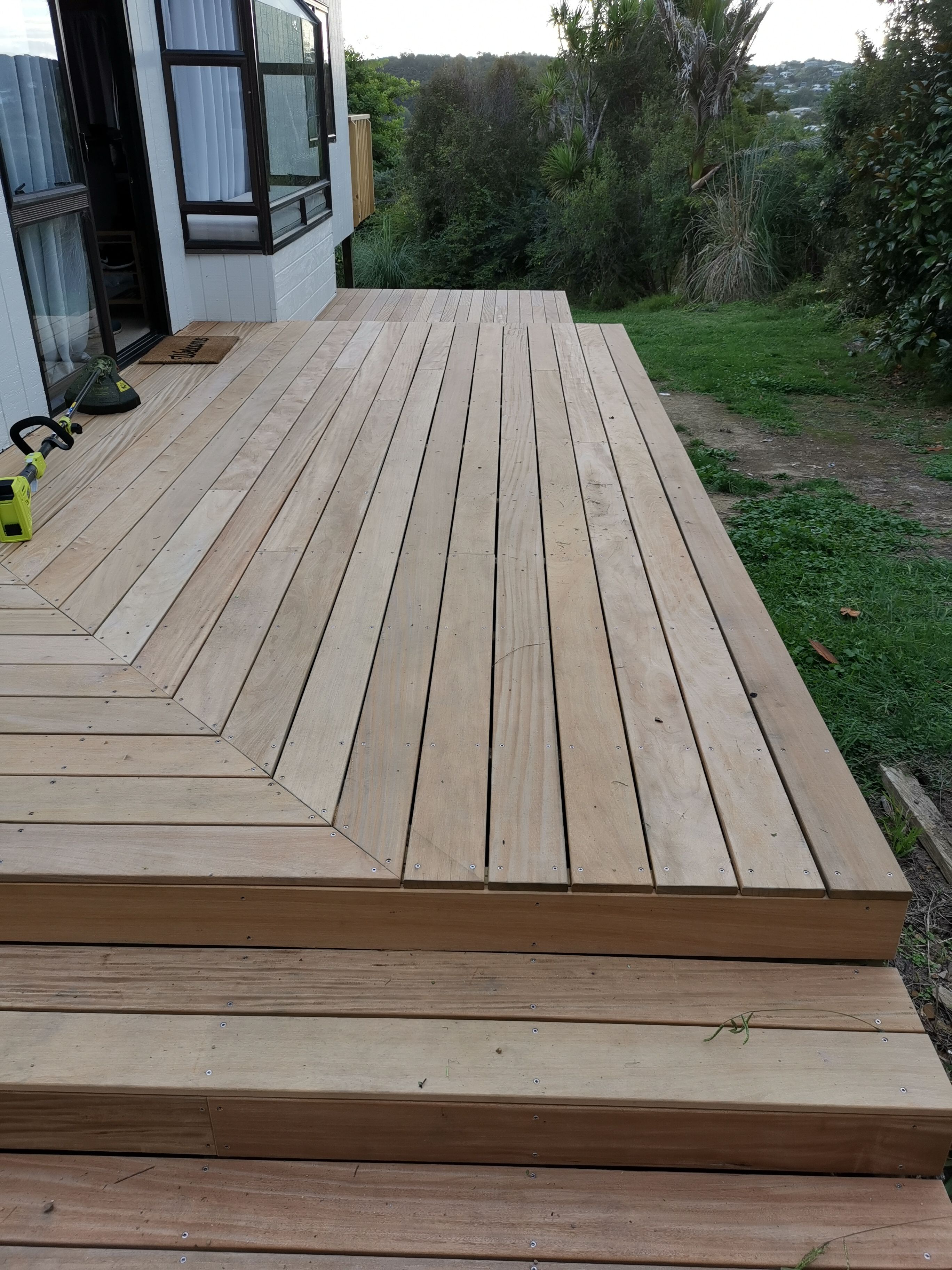 New Deck Staining Bunnings community