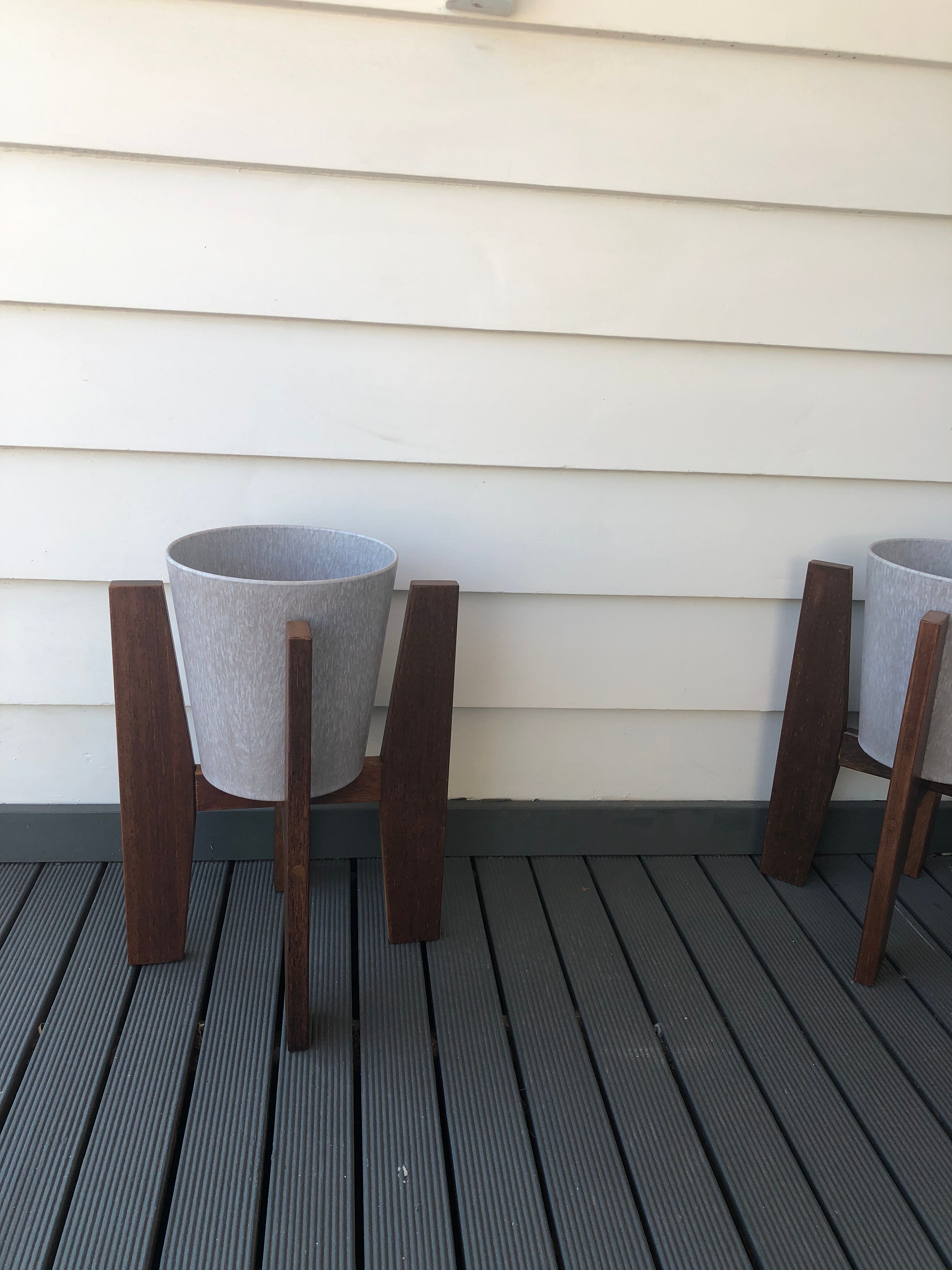 Outdoor planter stands Bunnings community