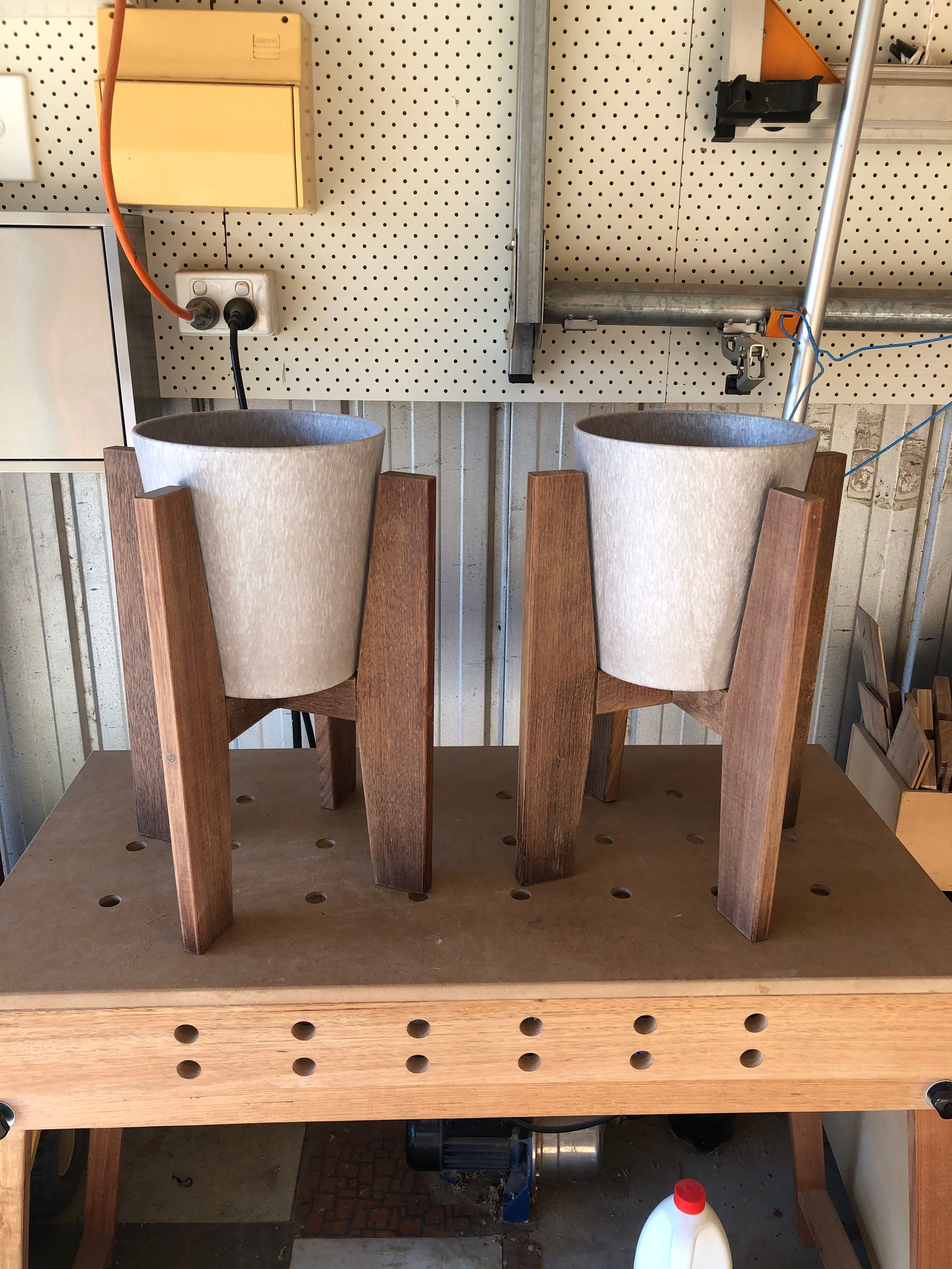 Outdoor planter stands Bunnings community