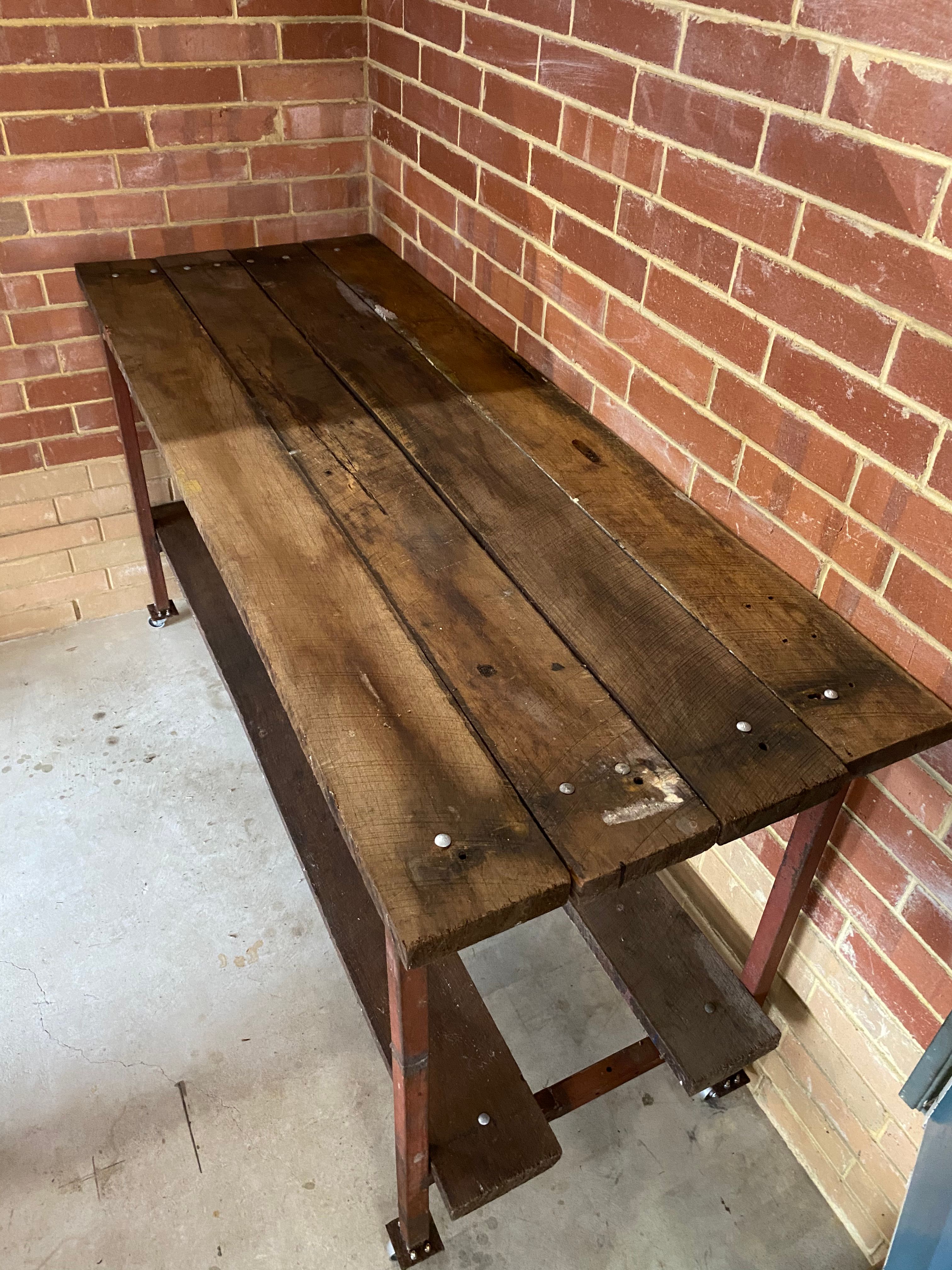 How to rejuvenate an old Jarrah workbenc... Bunnings community