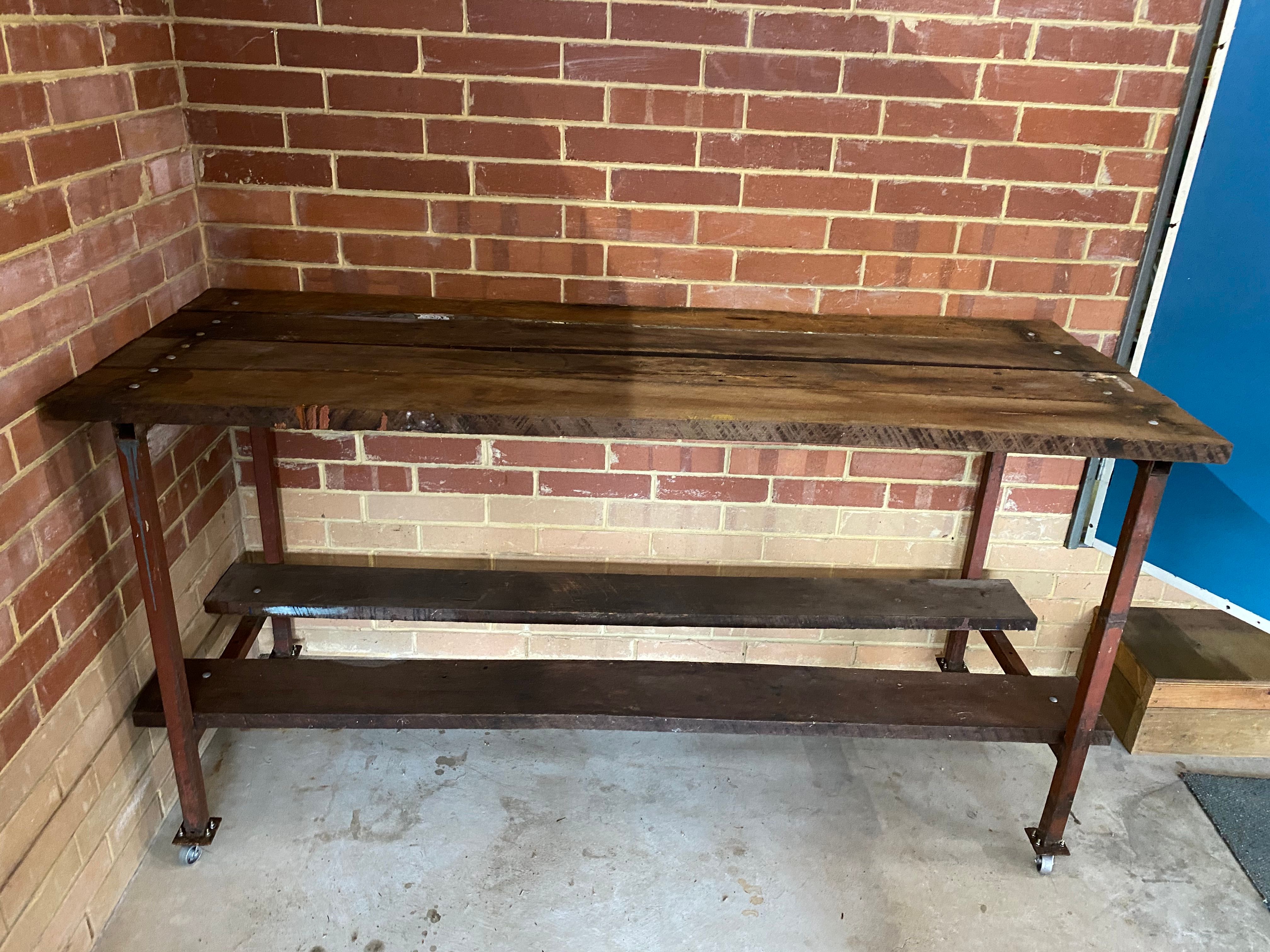 How to rejuvenate an old Jarrah workbenc... Bunnings community