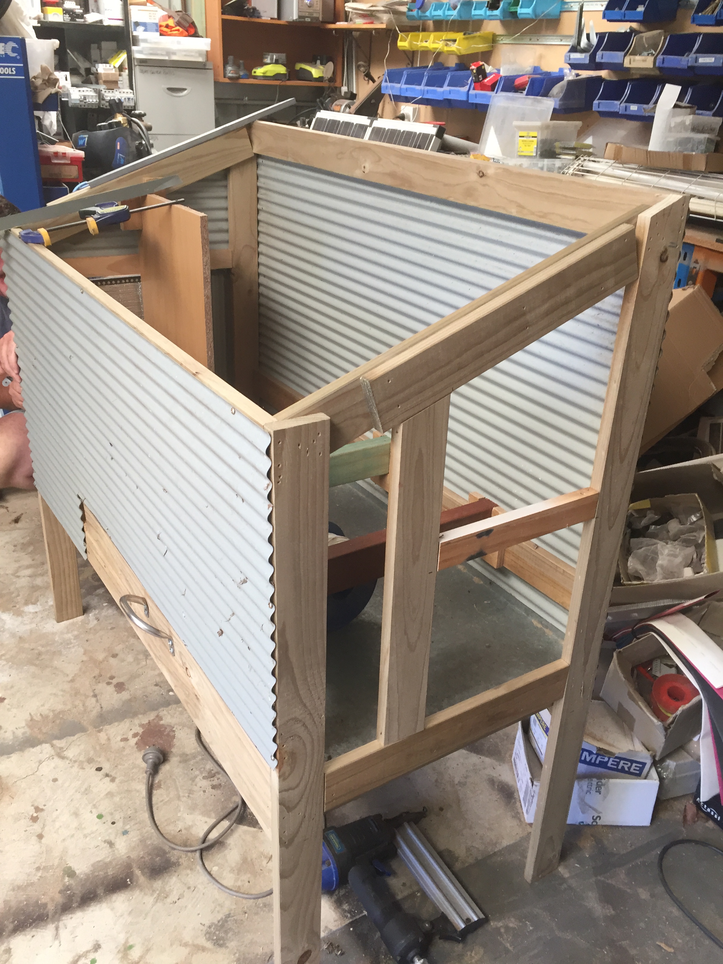 D.I.Y. chicken coop project Bunnings community