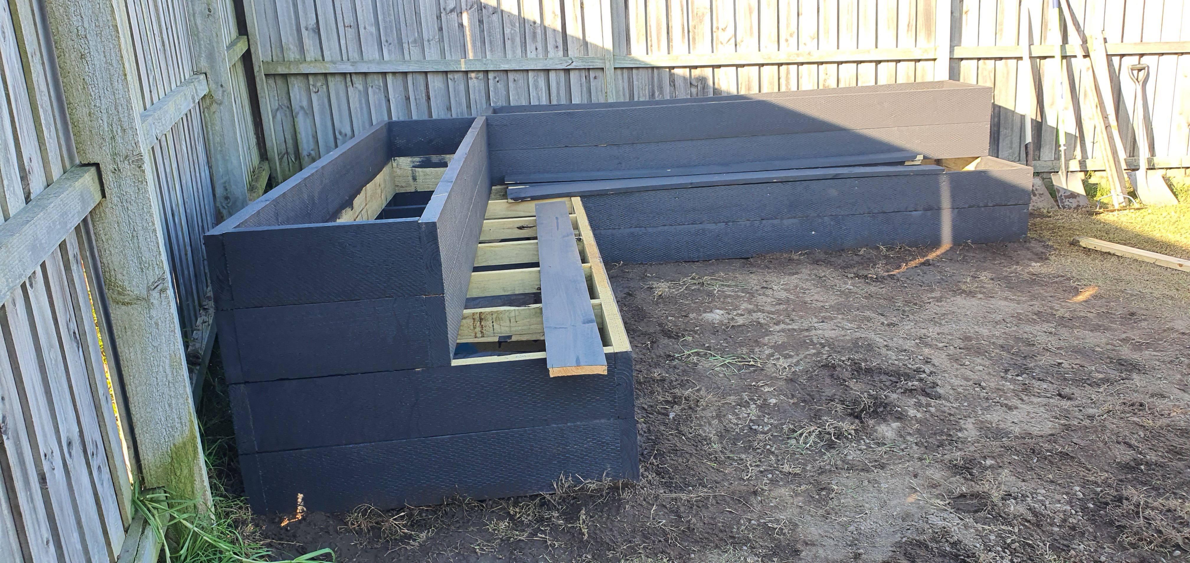 Fire pit entertaining area with seating Bunnings community