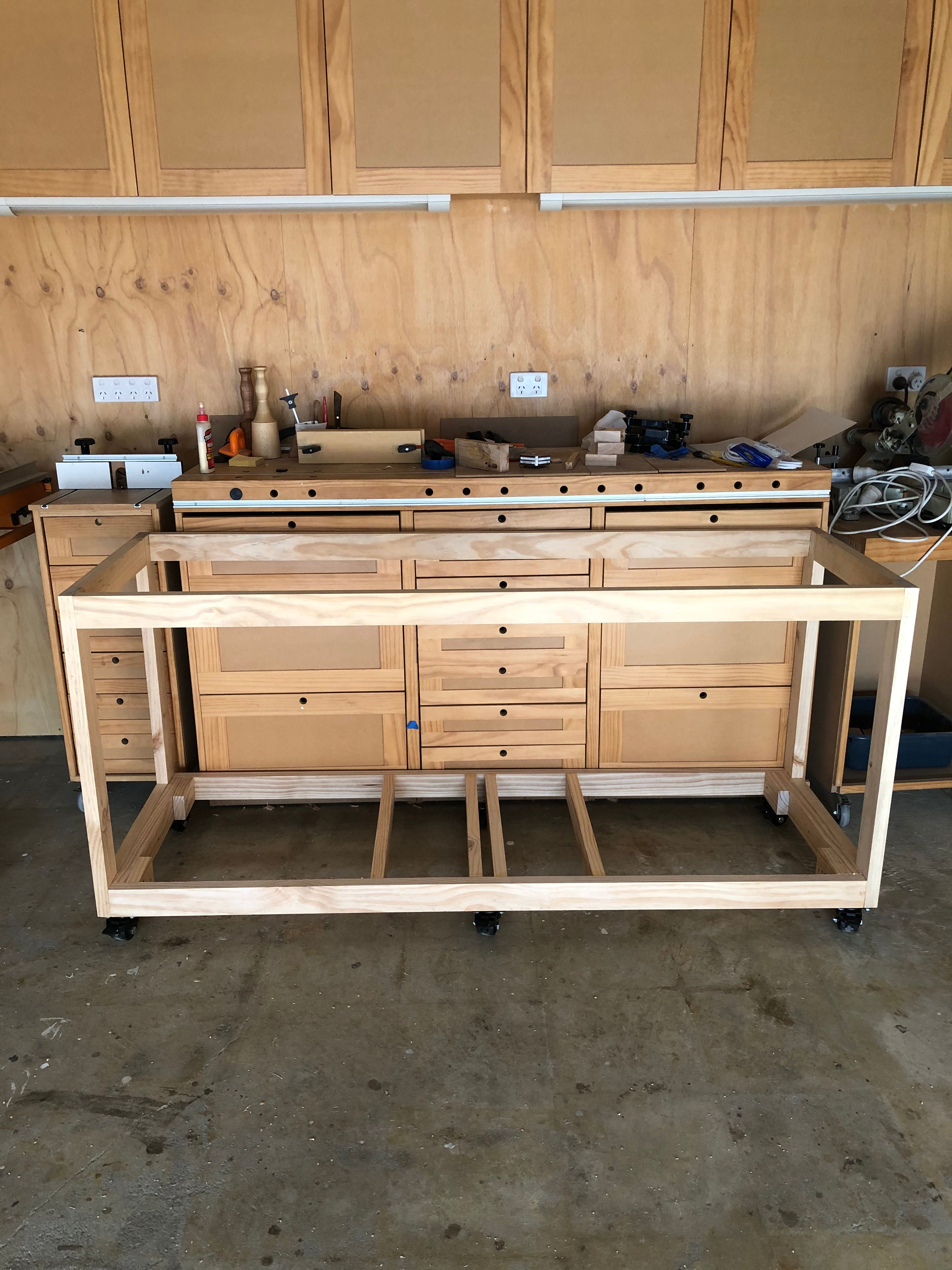 Mobile workbench Bunnings community