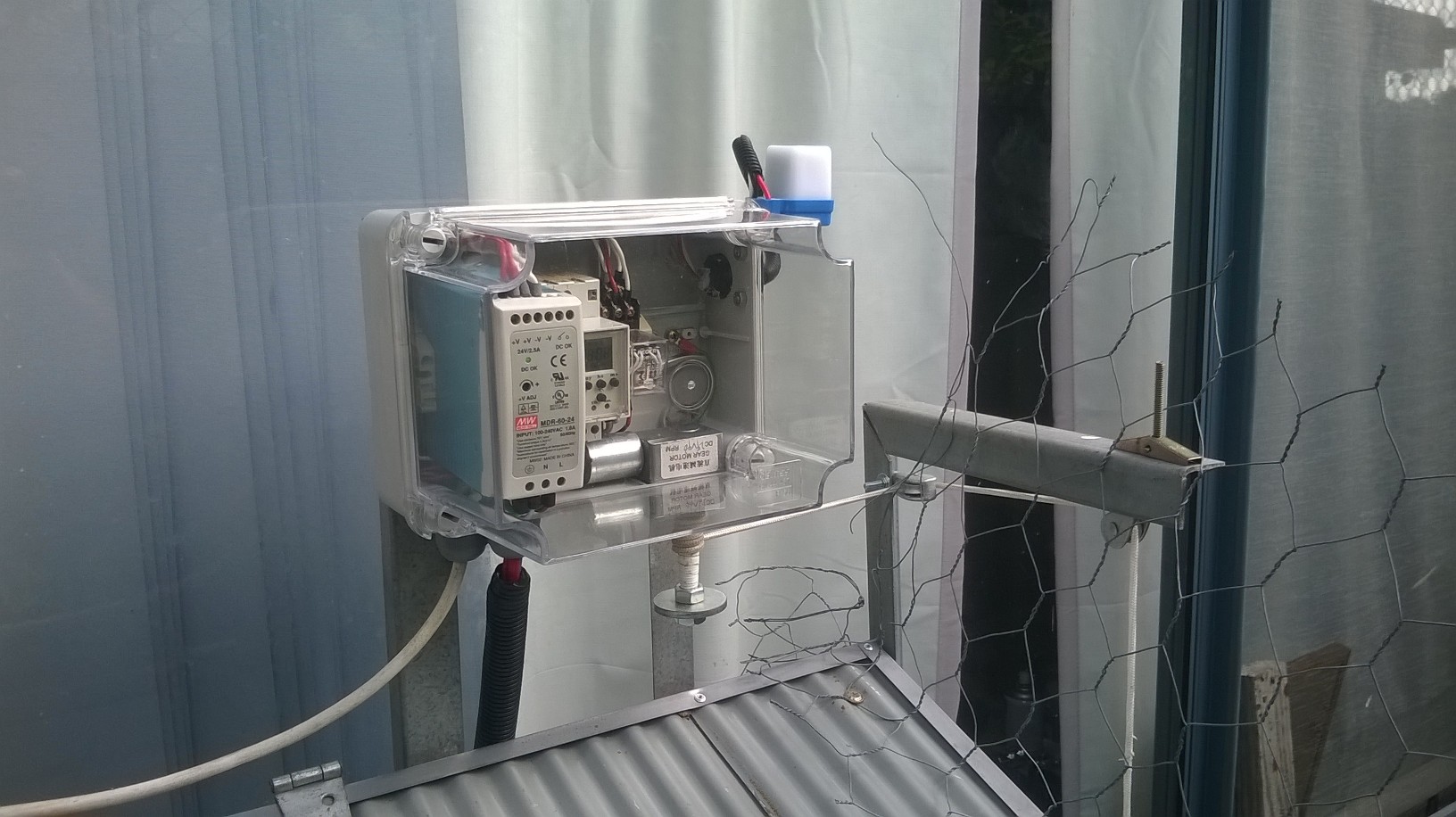 Automatic chicken coop door opener Bunnings community