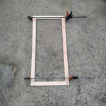 8.2 Pegboard surround glued and clamped together.png