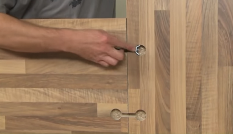 You can use bench top joiners to join the extensions as well.