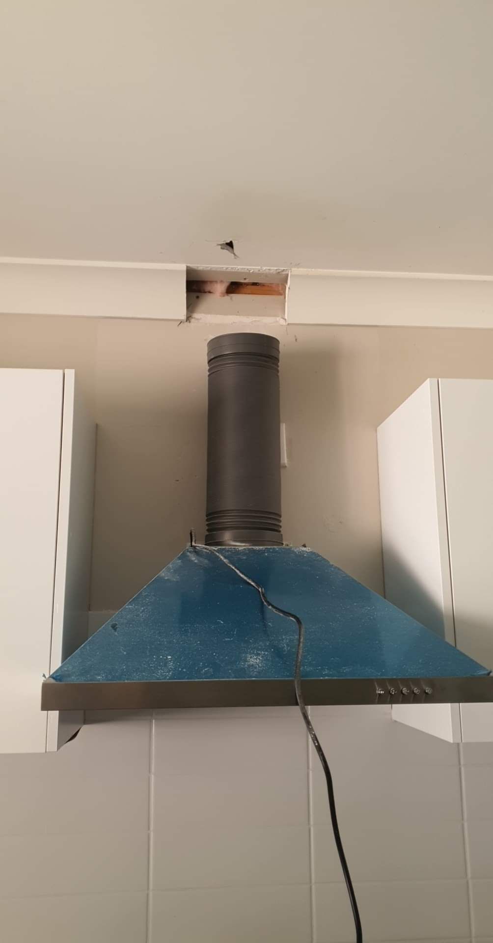How to install a rangehood and splashbac... Bunnings community