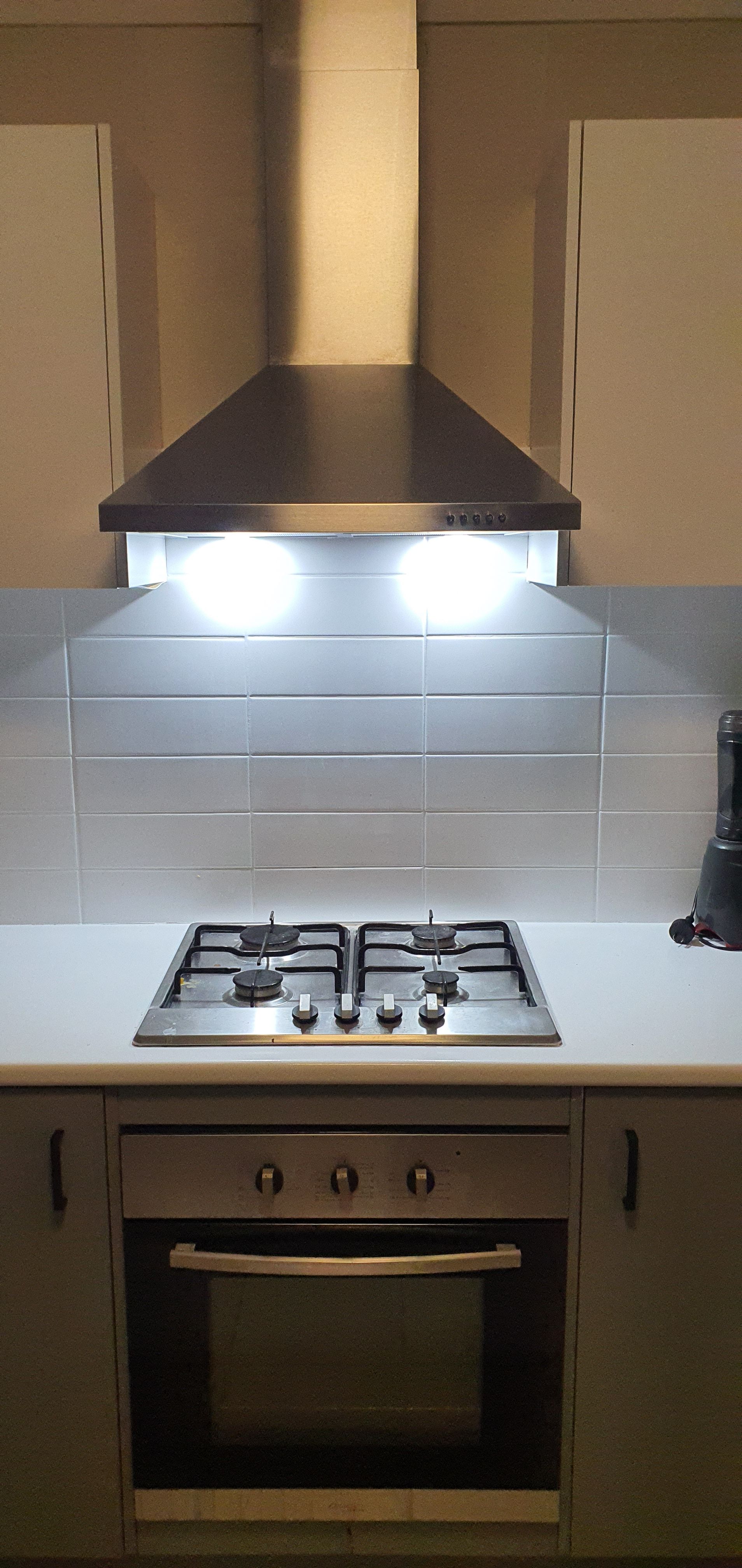 How to install a rangehood and splashbac... Bunnings community