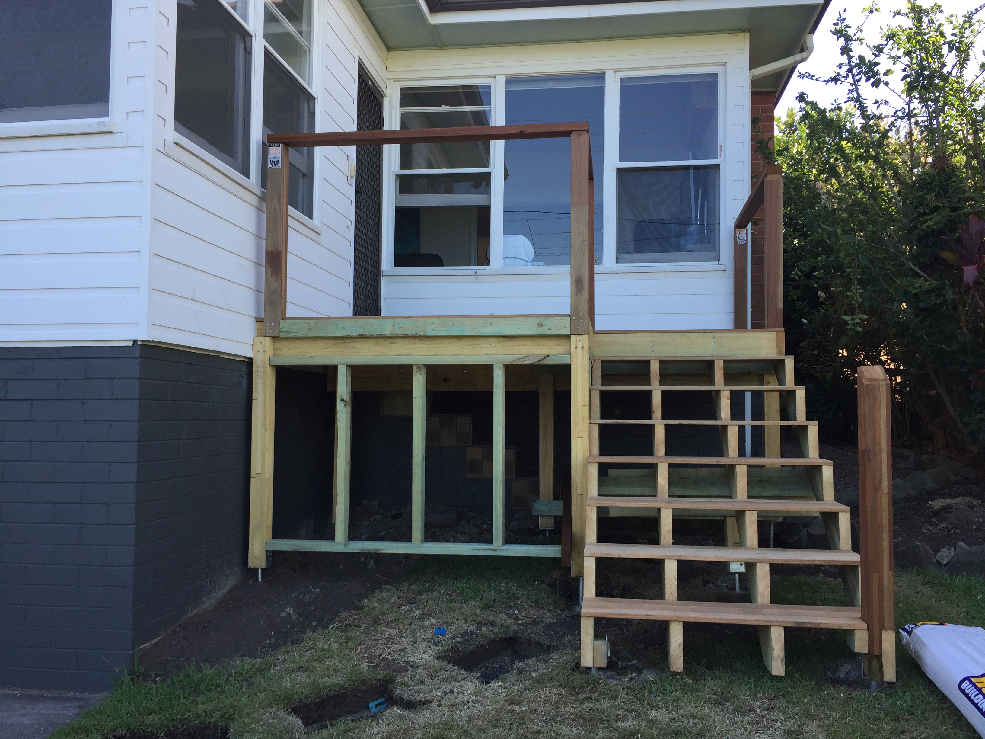 New timber deck Bunnings community