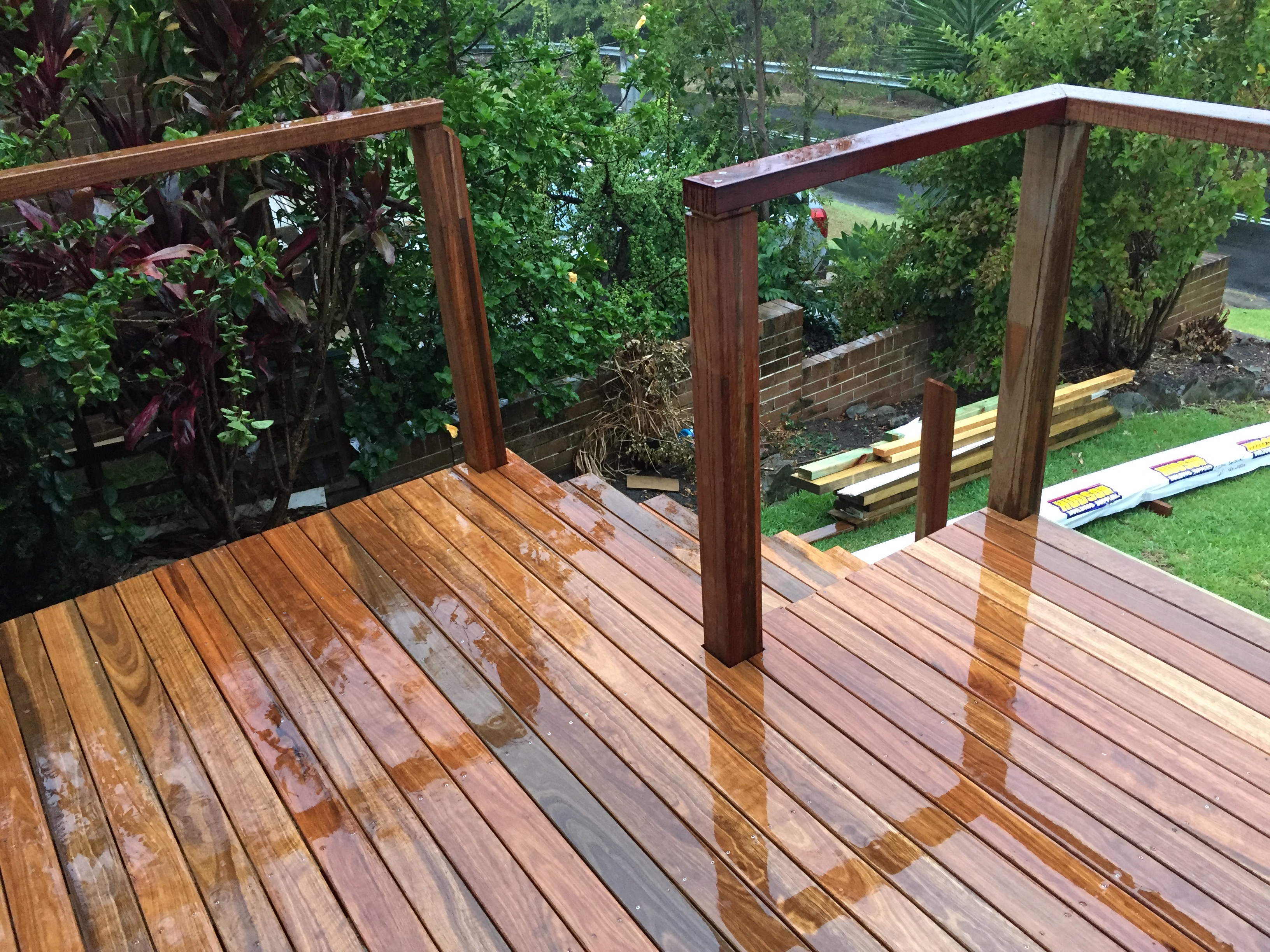 New timber deck Bunnings community