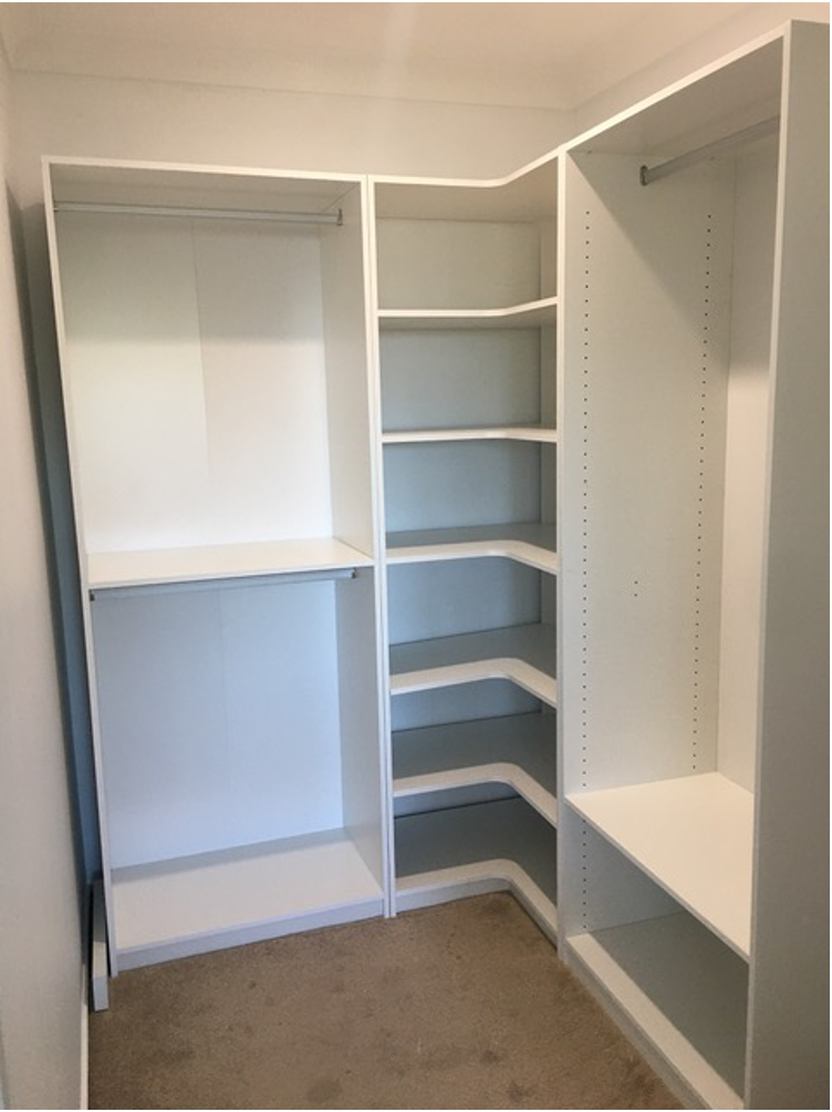 MultiStorage units for walkin wardrobe Bunnings community