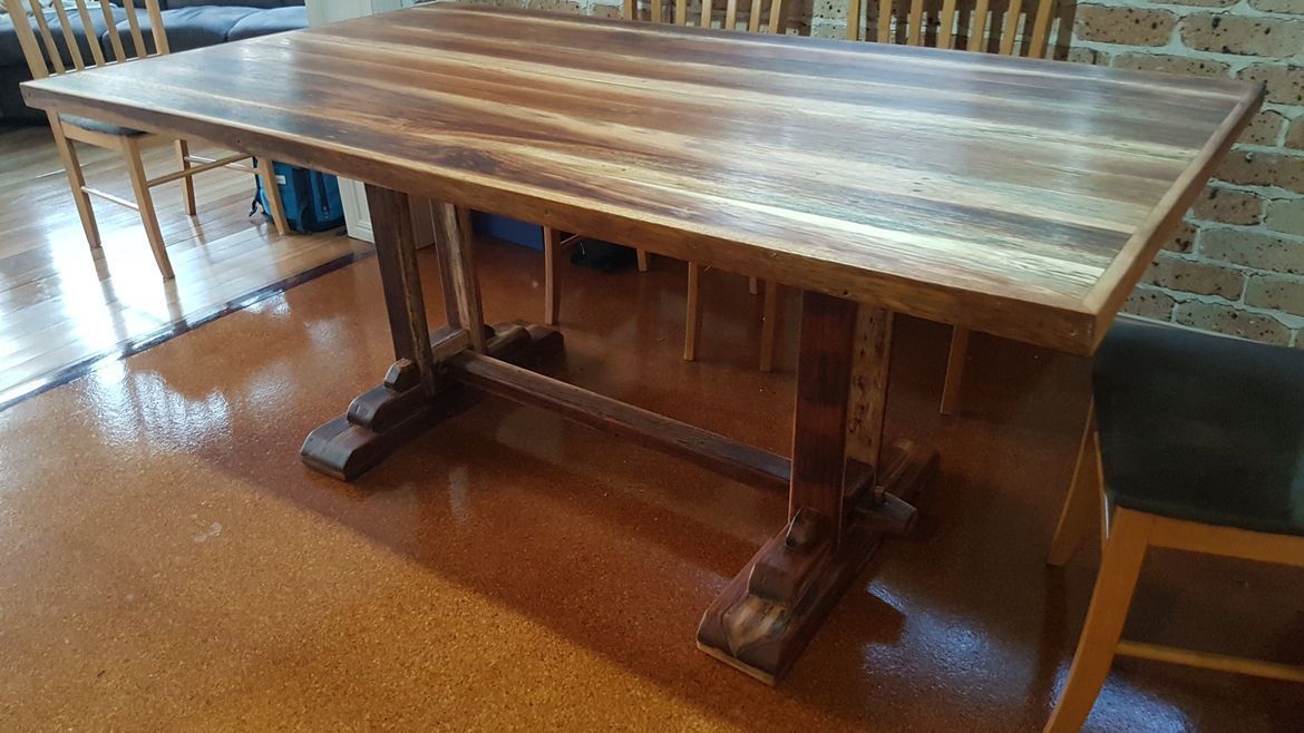 D.I.Y. outdoor timber table Bunnings community