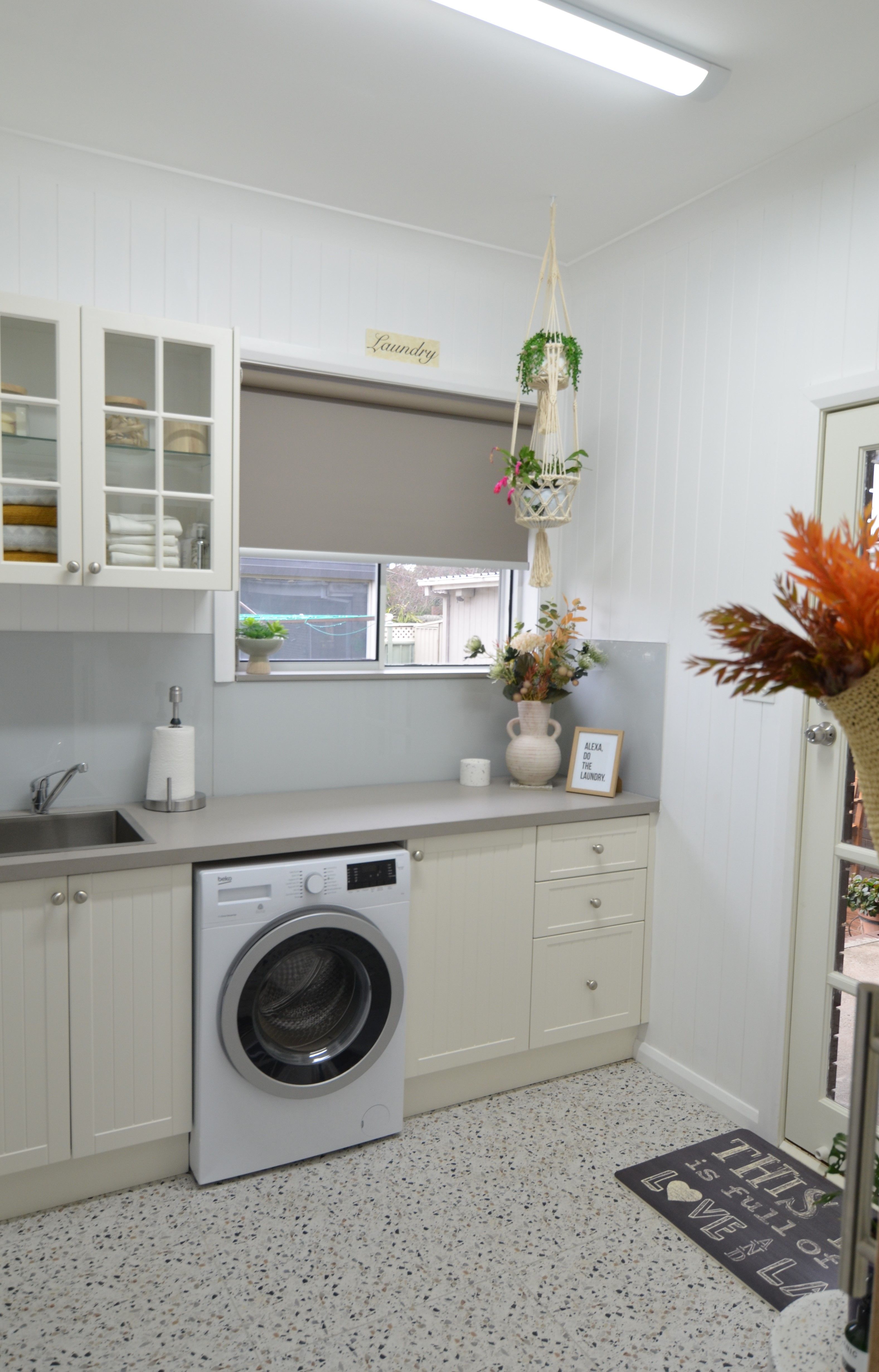 Laundry, shower and toilet makeover Bunnings community