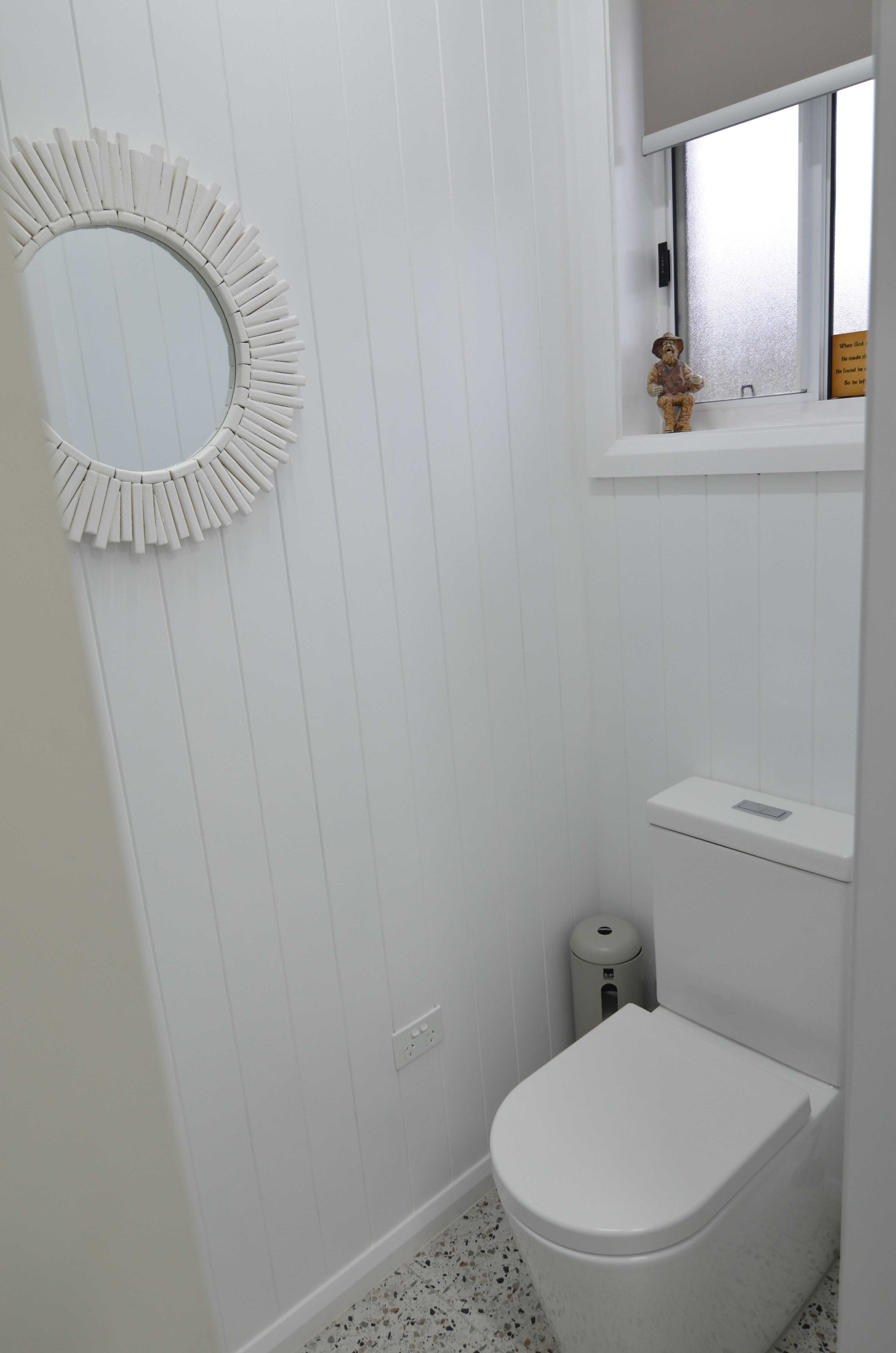 Laundry, shower and toilet makeover Bunnings community