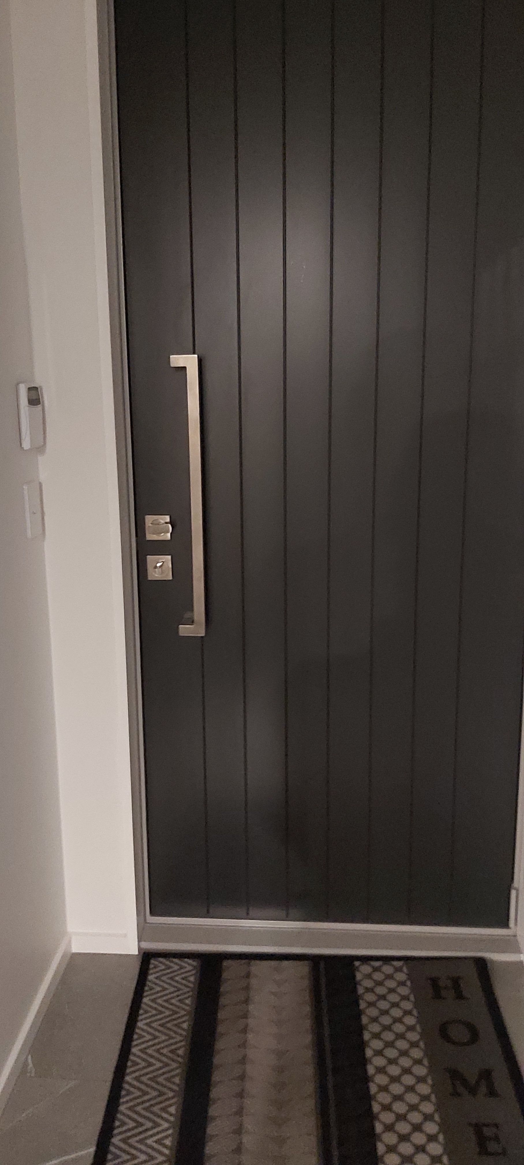 Insulation of Aluminium front door to re... Bunnings community